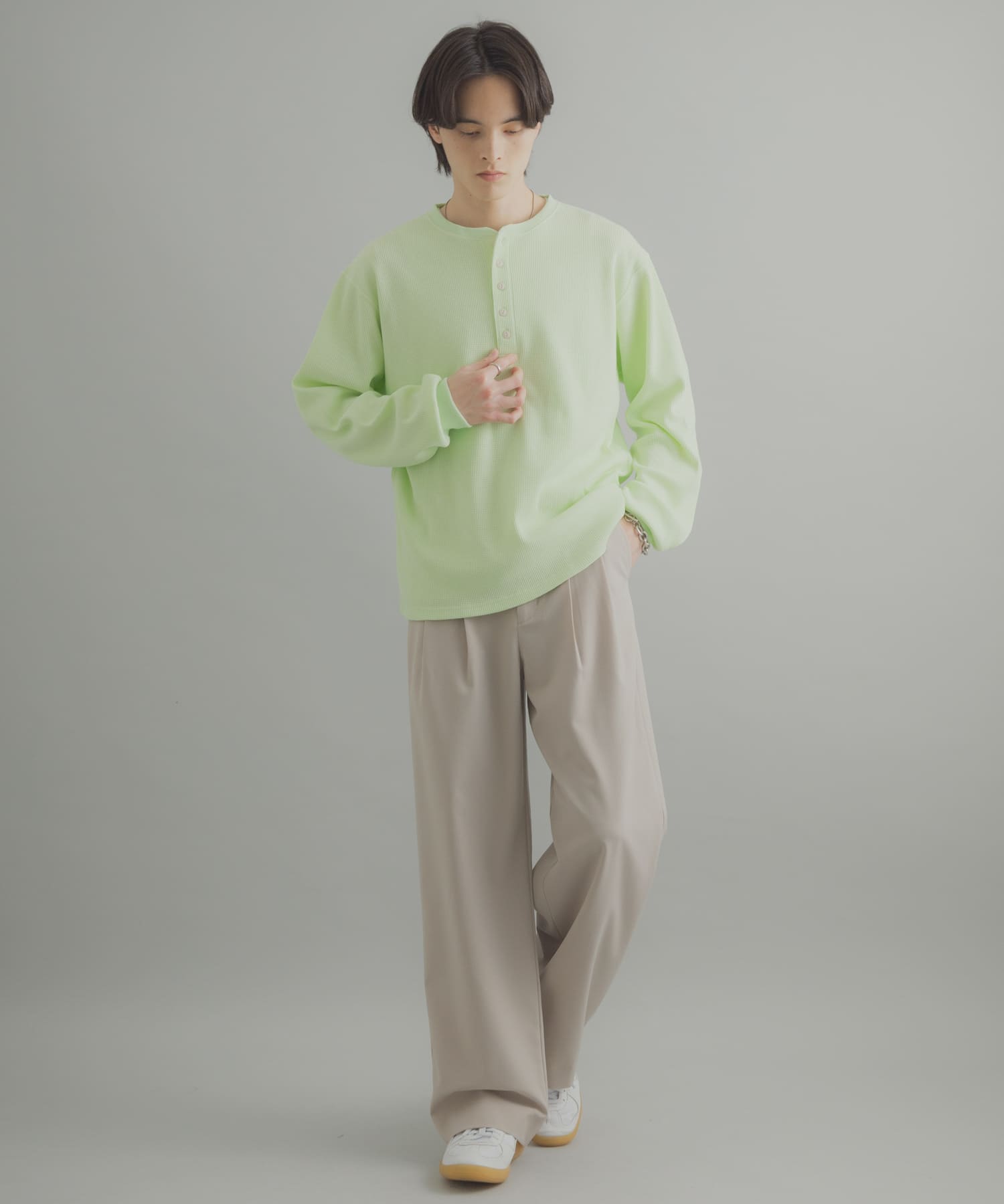 身長：173cm サイズ：L