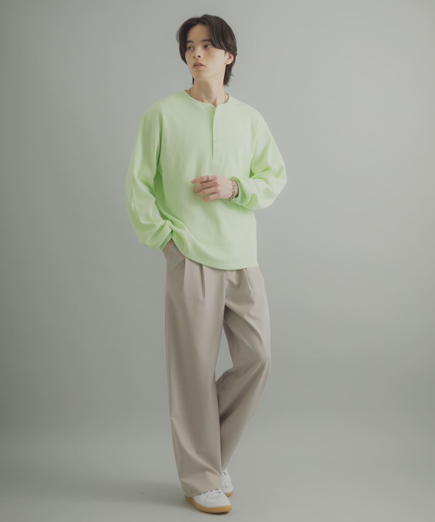 身長：173cm サイズ：L