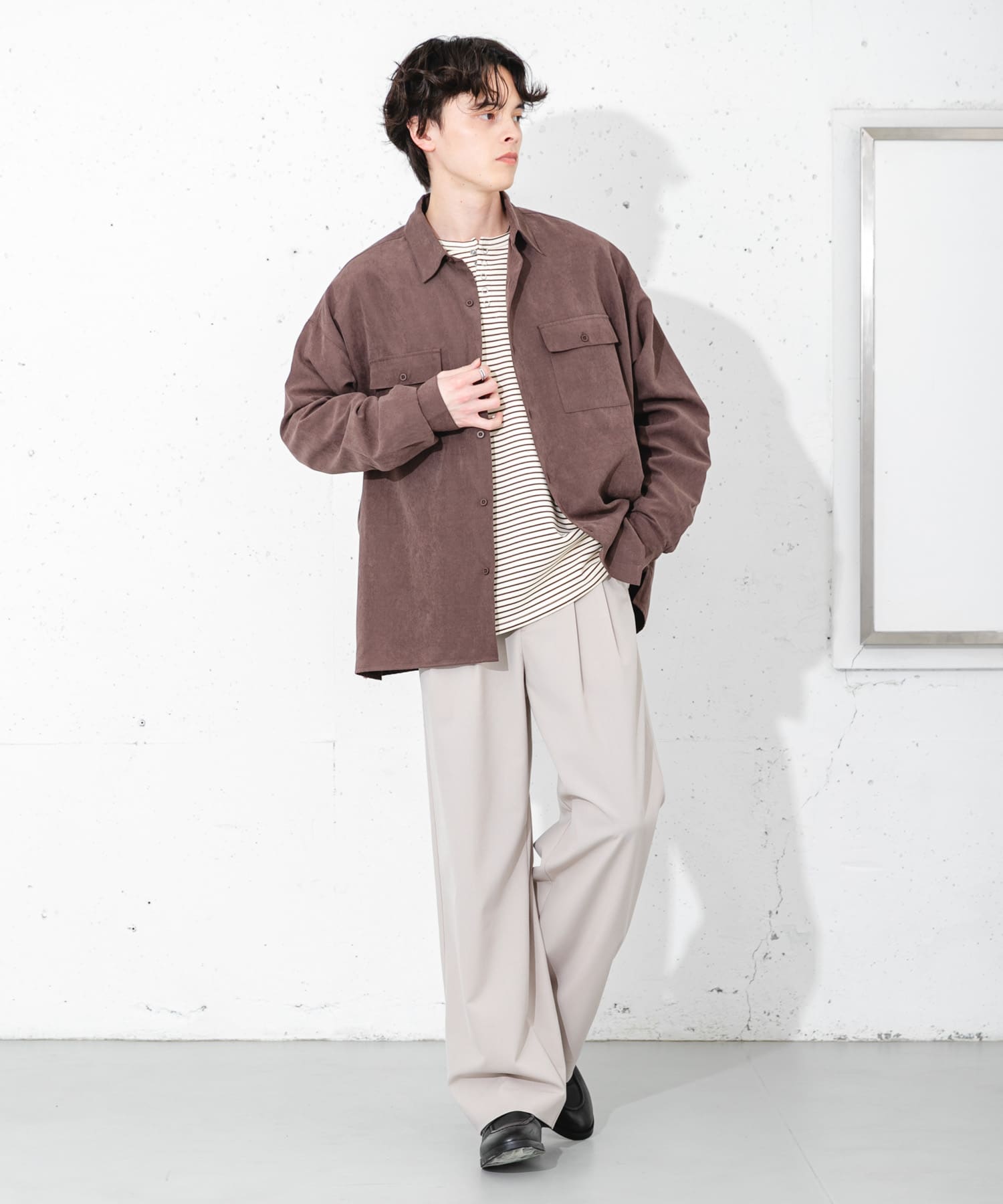 身長：173cm サイズ：L