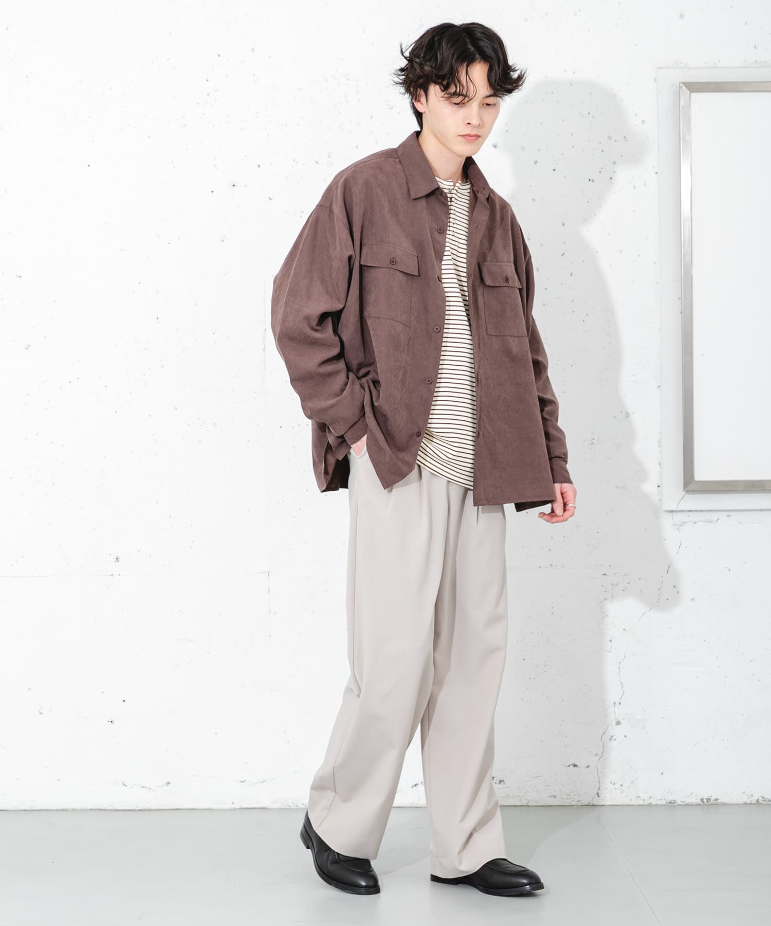 身長：173cm サイズ：L