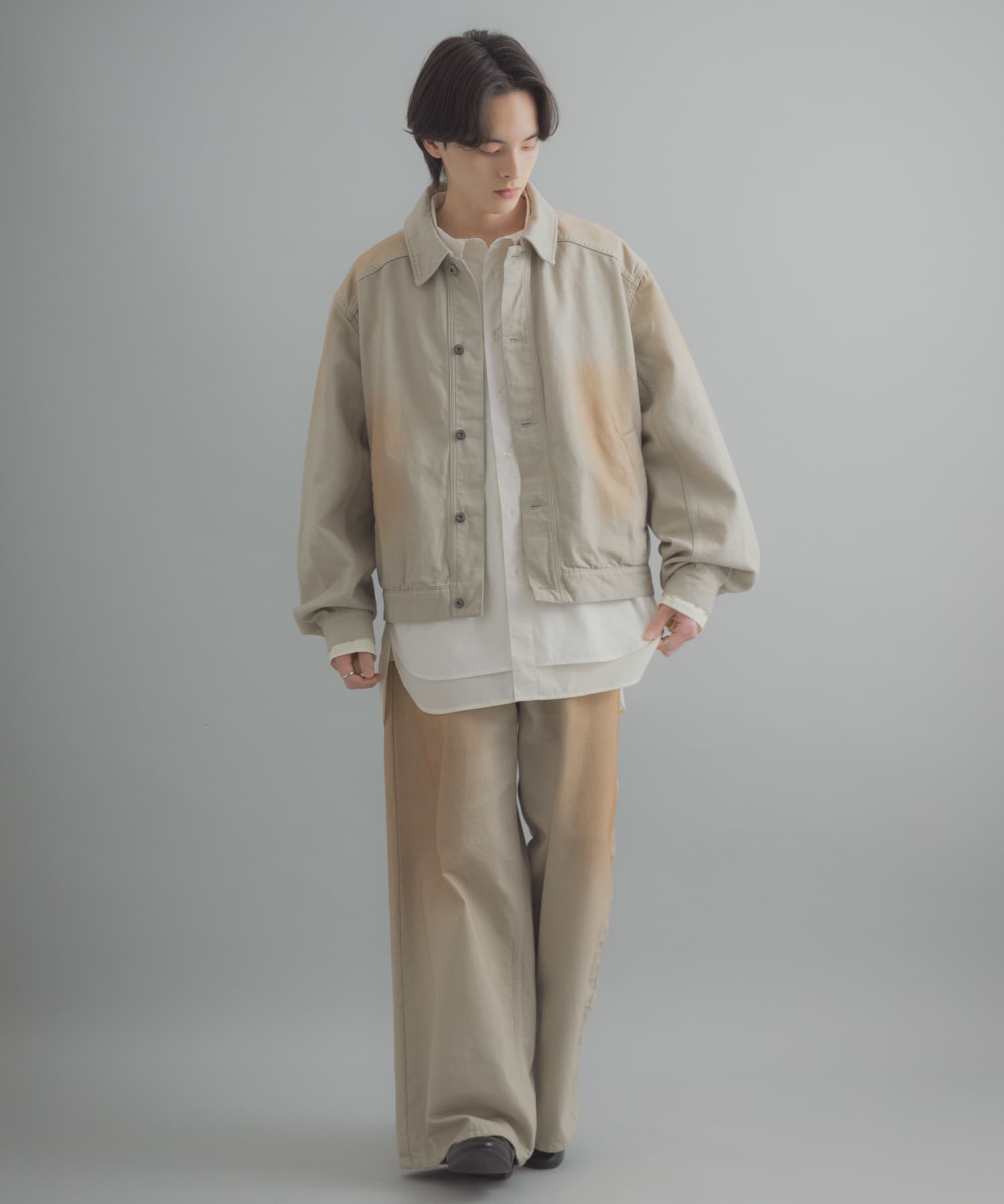 身長：173cm サイズ：L