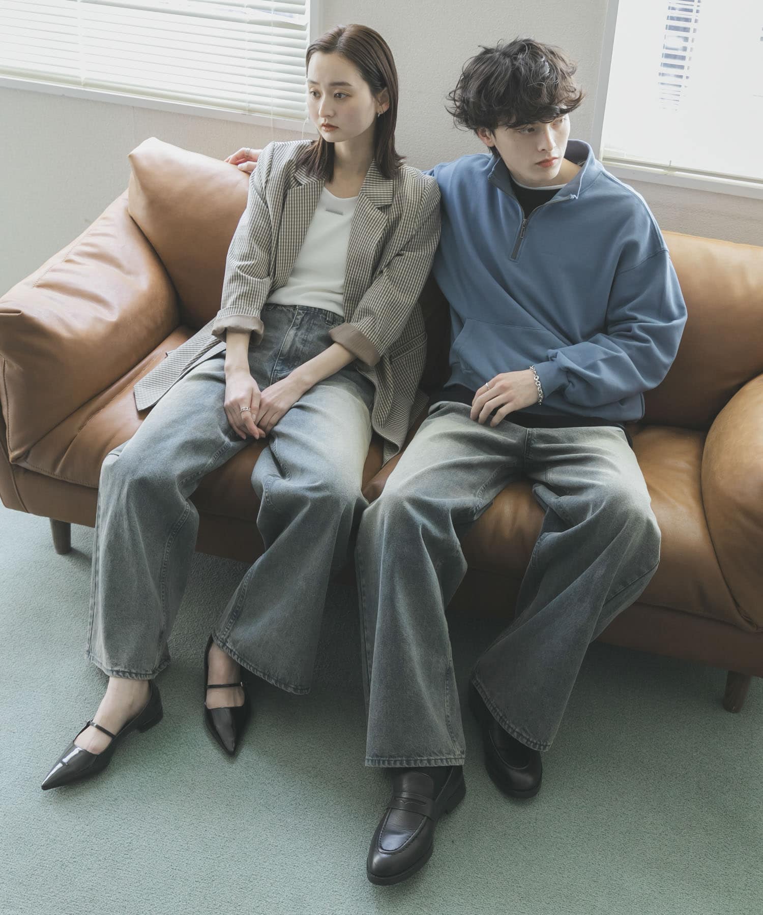 身長：173cm サイズ：L, 身長：169cm サイズ：M