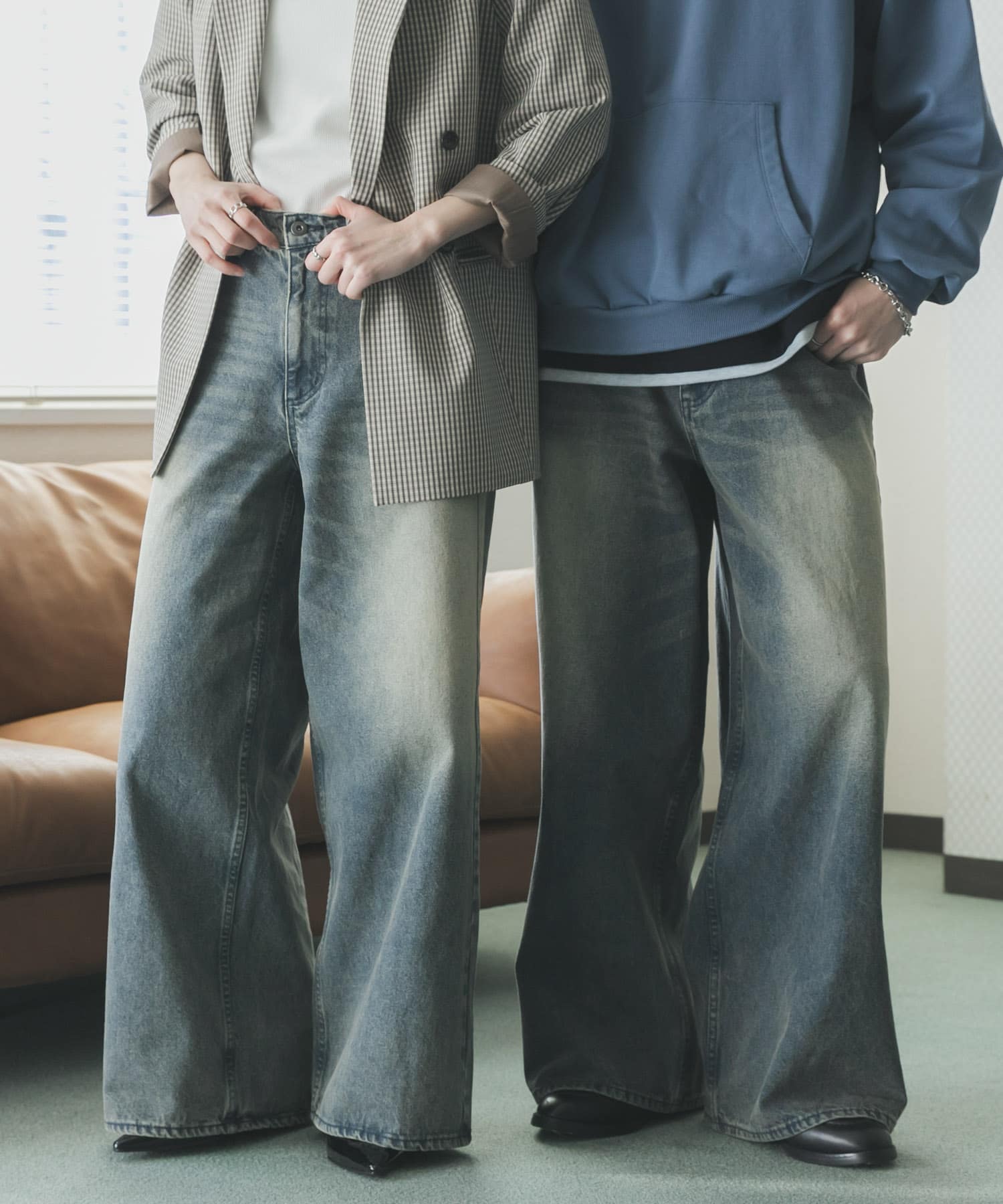 身長：173cm サイズ：L, 身長：169cm サイズ：M