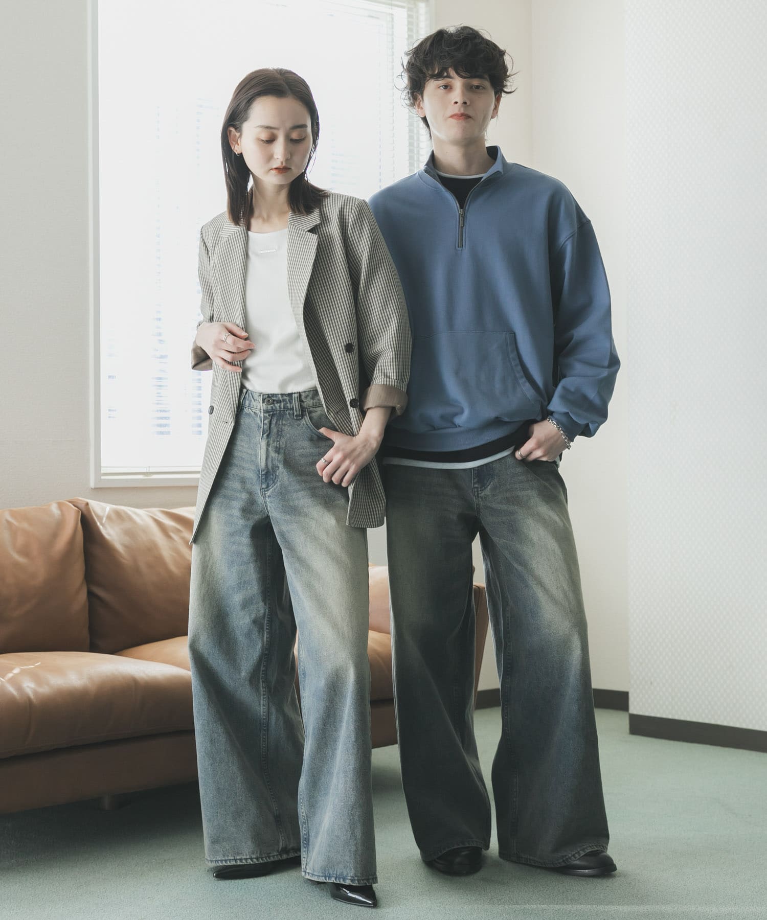 身長：173cm サイズ：L, 身長：169cm サイズ：M