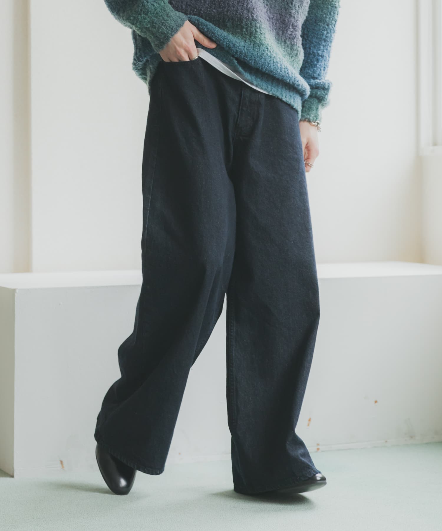 身長：173cm サイズ：L