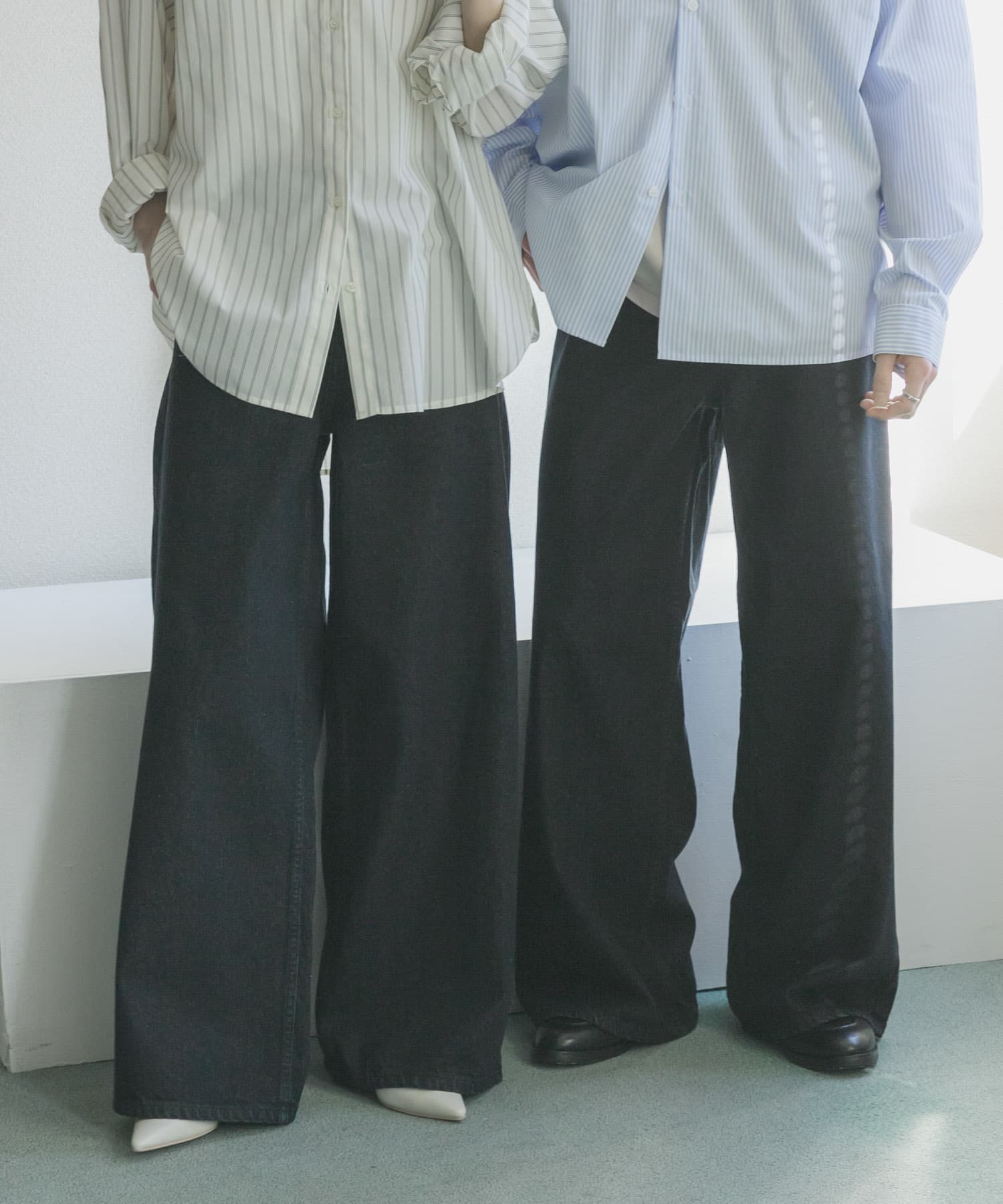 身長：173cm サイズ：L, 身長：169cm サイズ：M