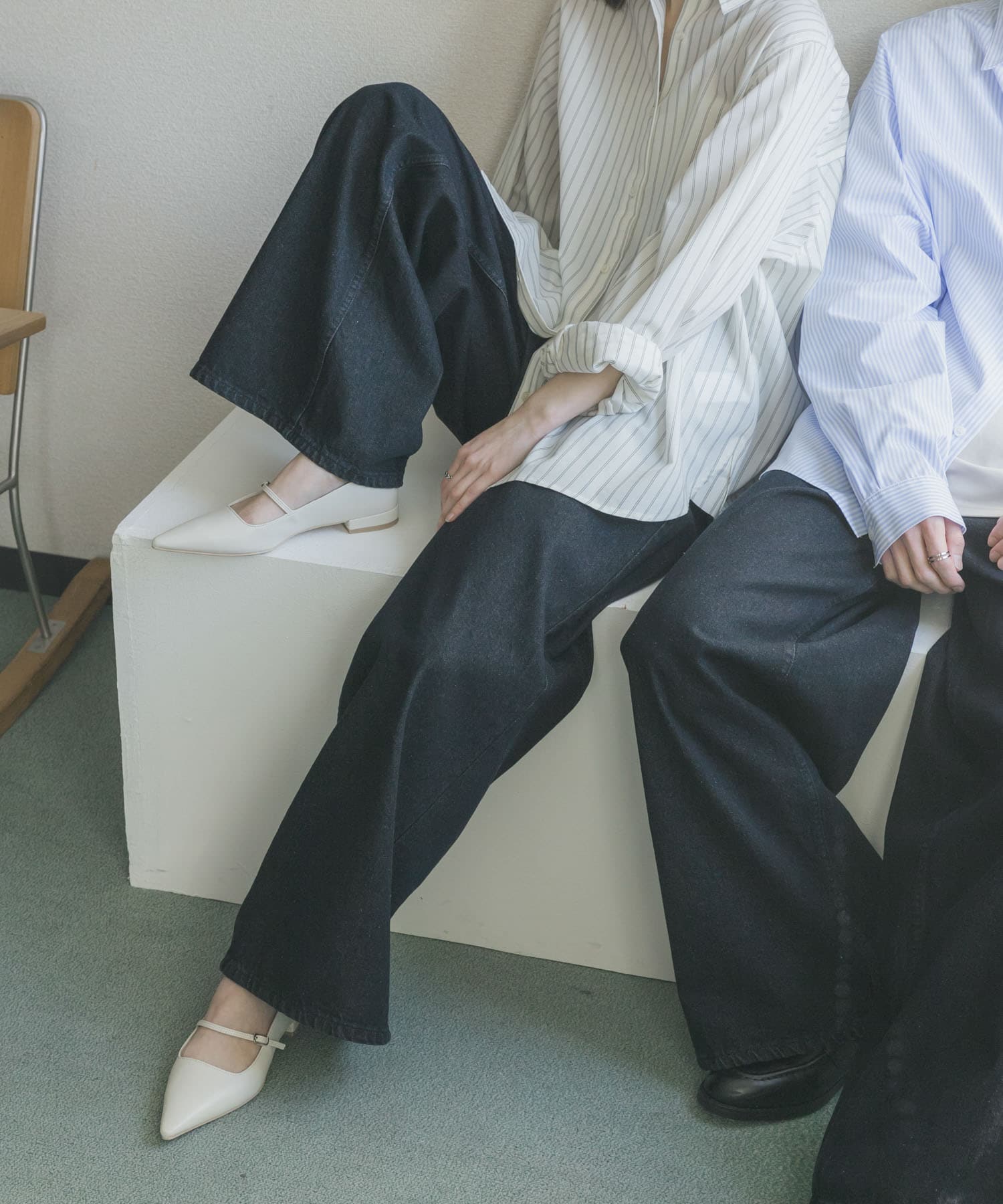 身長：173cm サイズ：L, 身長：169cm サイズ：M