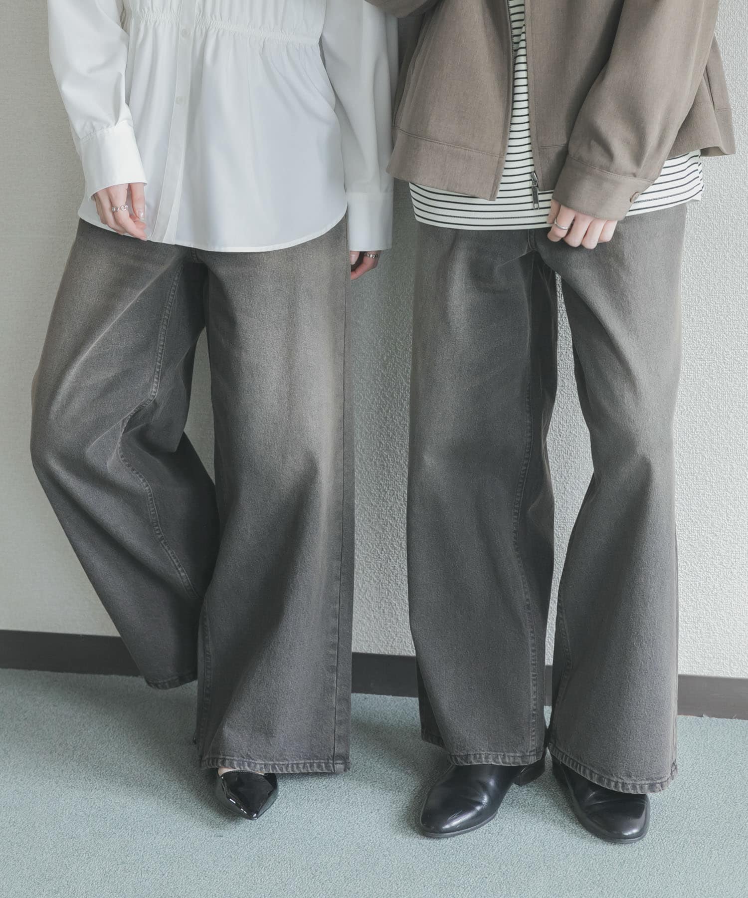 身長：173cm サイズ：L, 身長：169cm サイズ：M