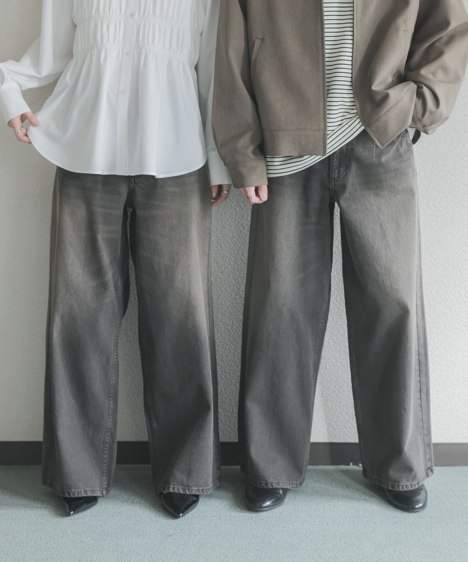 身長：173cm サイズ：L, 身長：169cm サイズ：M