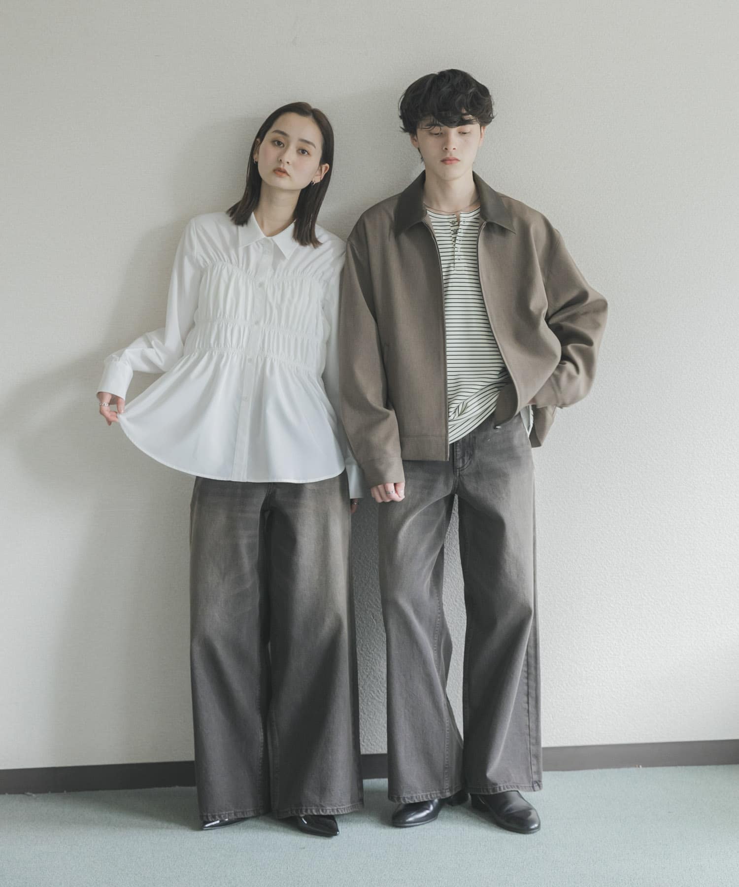 身長：173cm サイズ：L, 身長：169cm サイズ：M