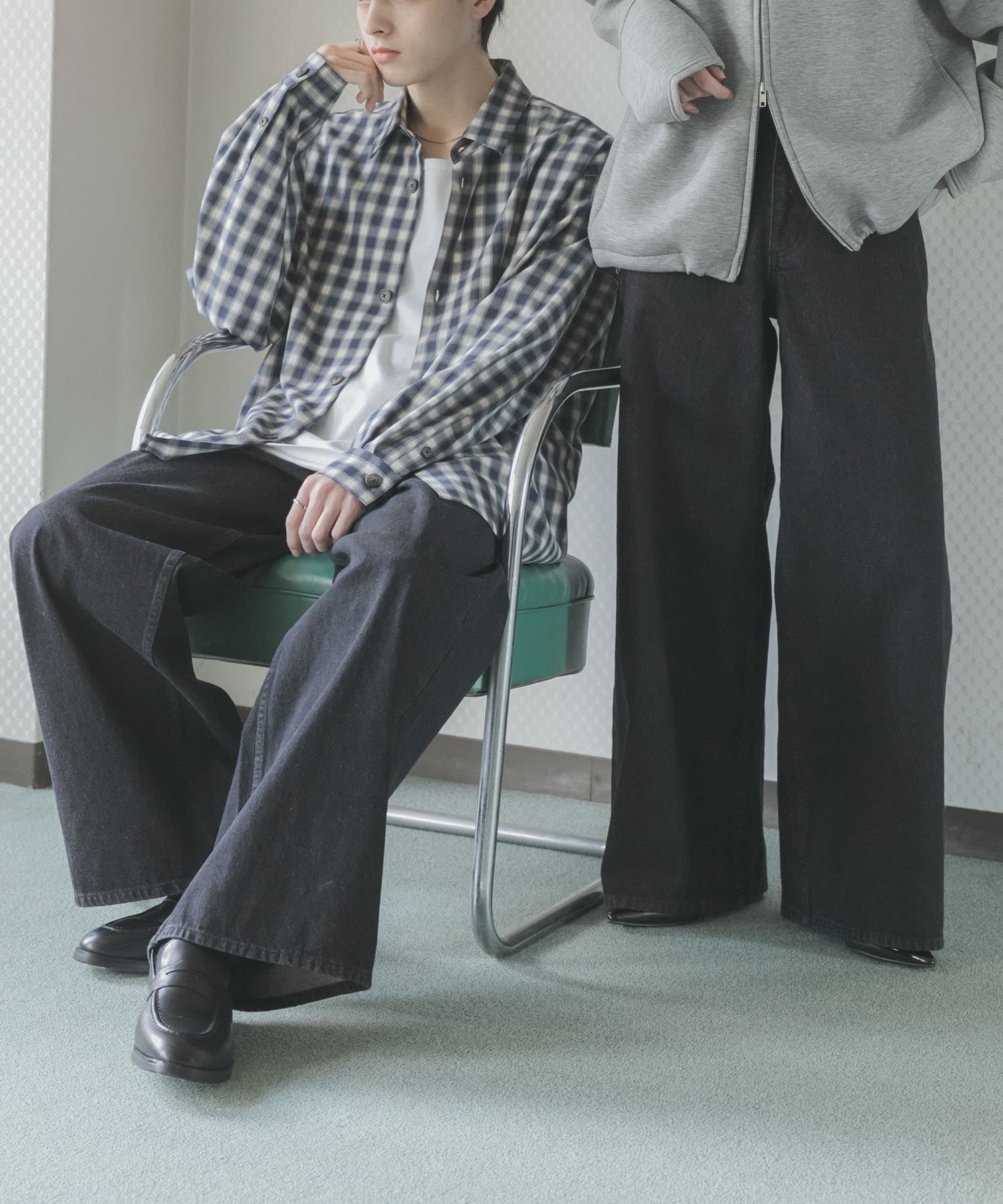 身長：173cm サイズ：L, 身長：169cm サイズ：M