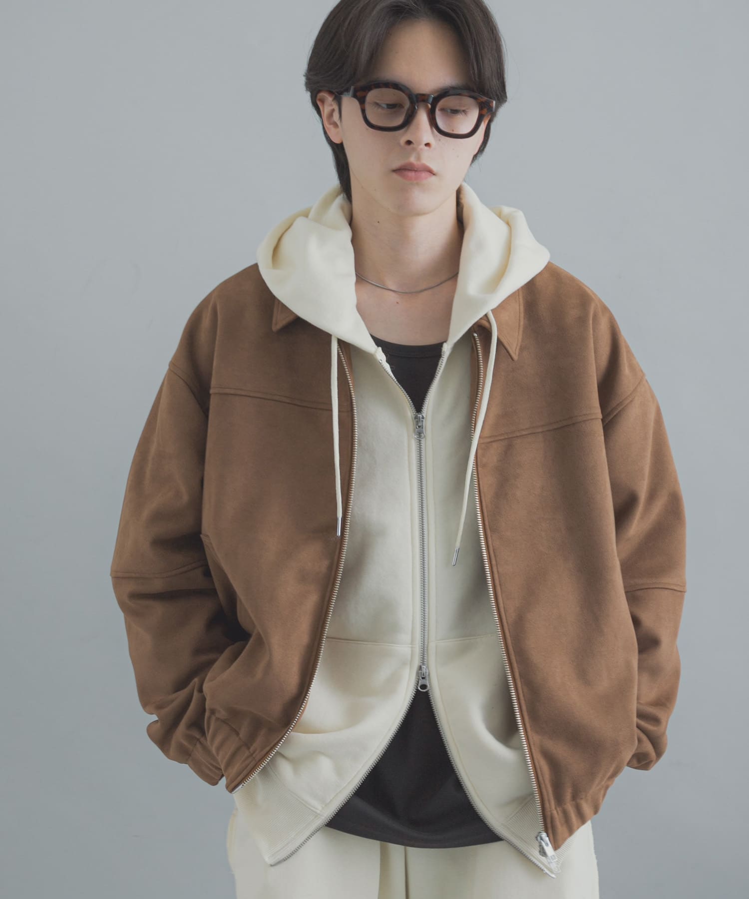 身長：173cm サイズ：L