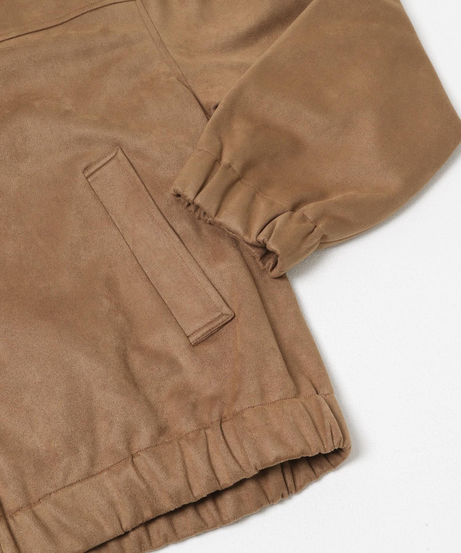 F/S ZIPブルゾン BEIGE M