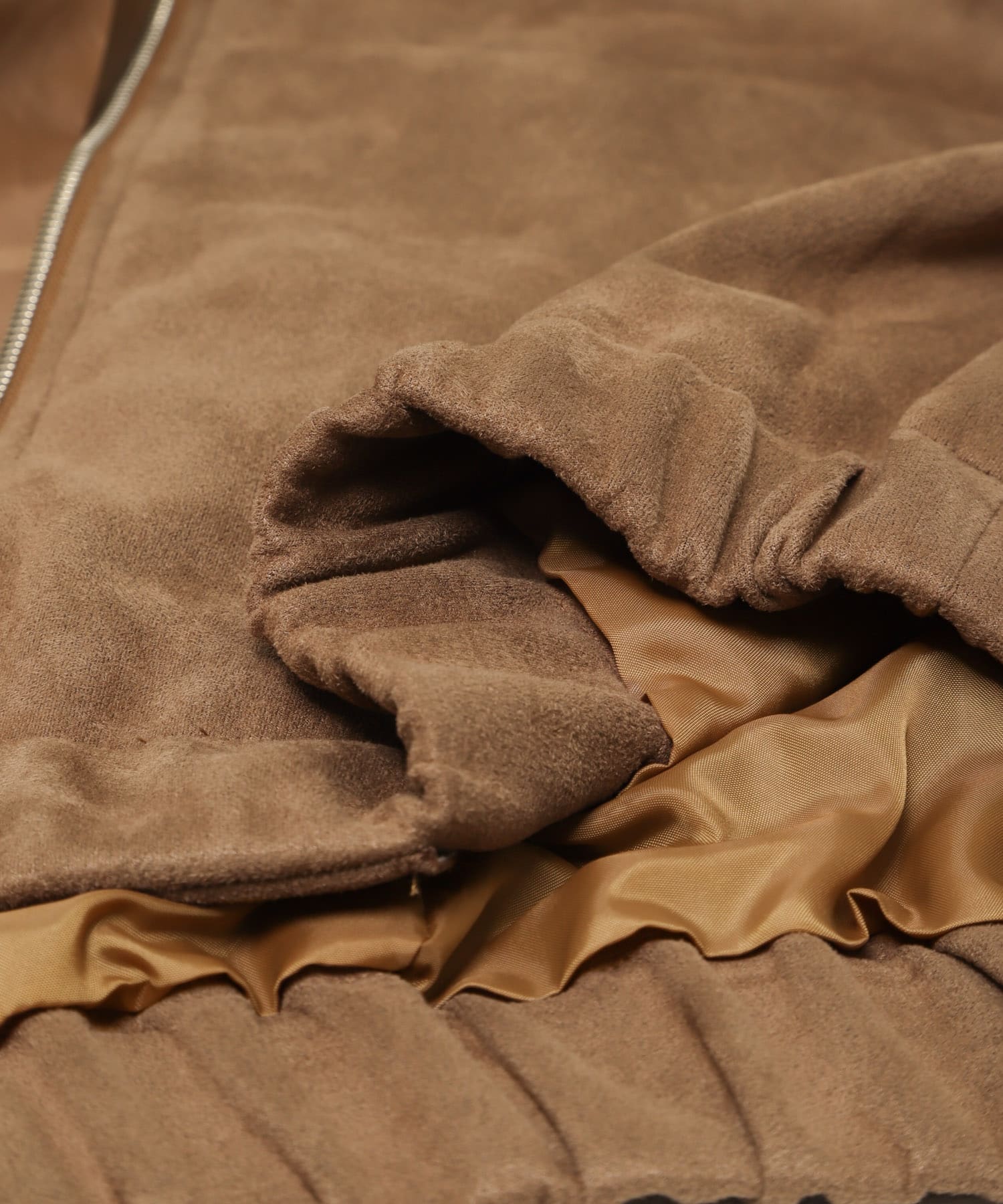F/S ZIPブルゾン BEIGE M