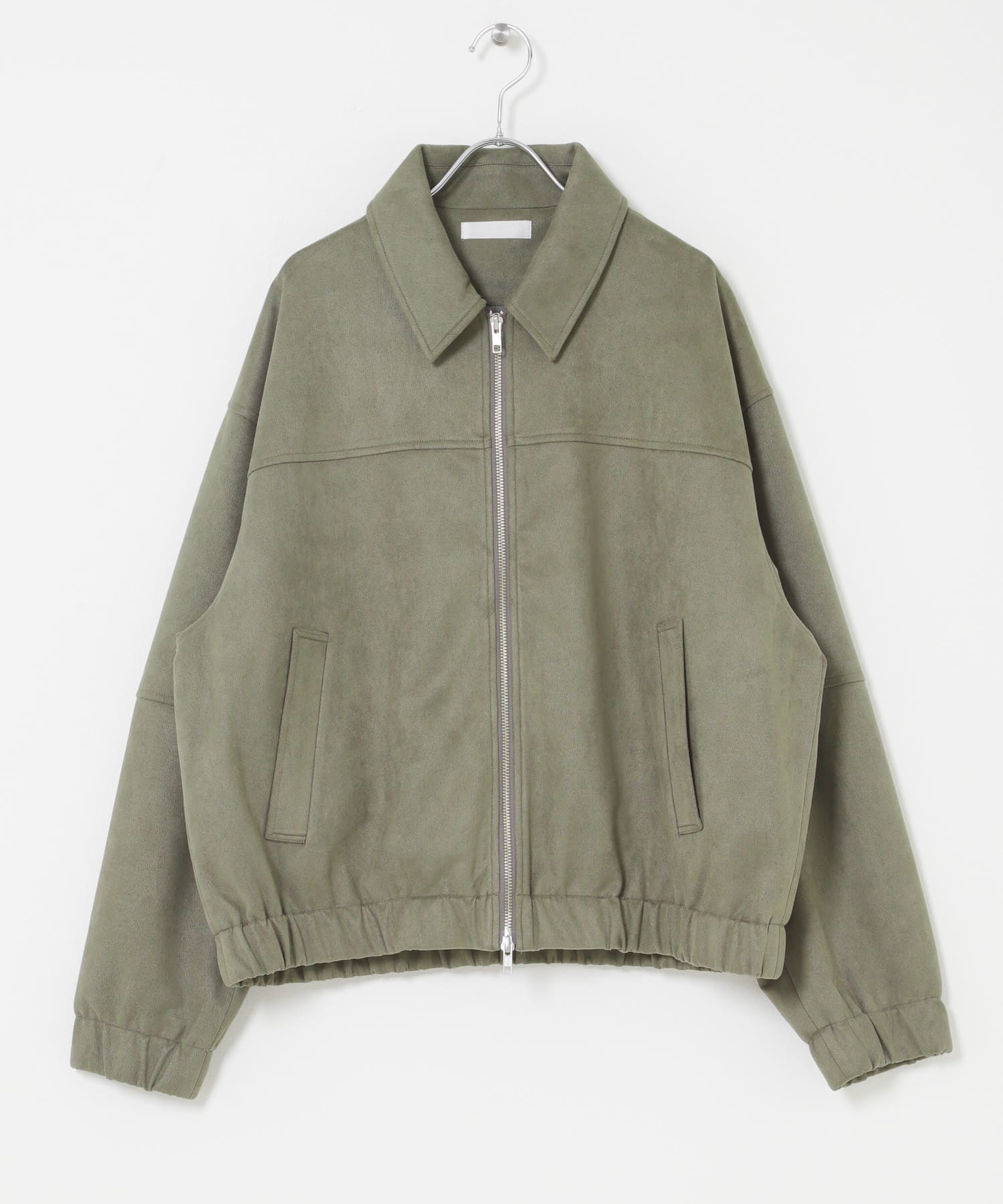 F/S ZIPブルゾン KHAKI M