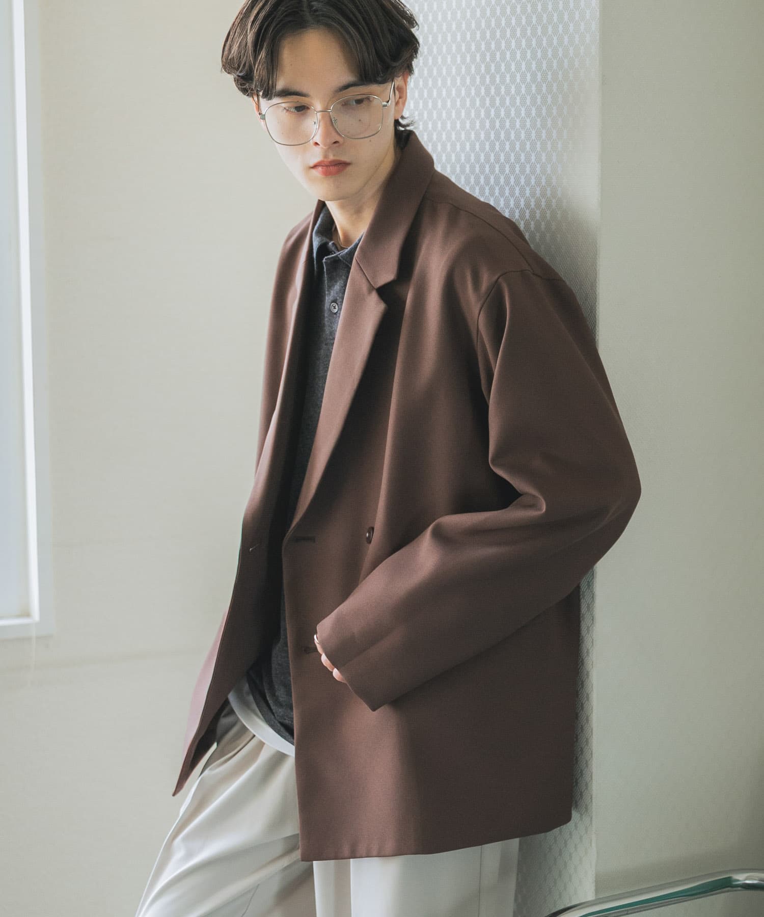 身長：173cm サイズ：L