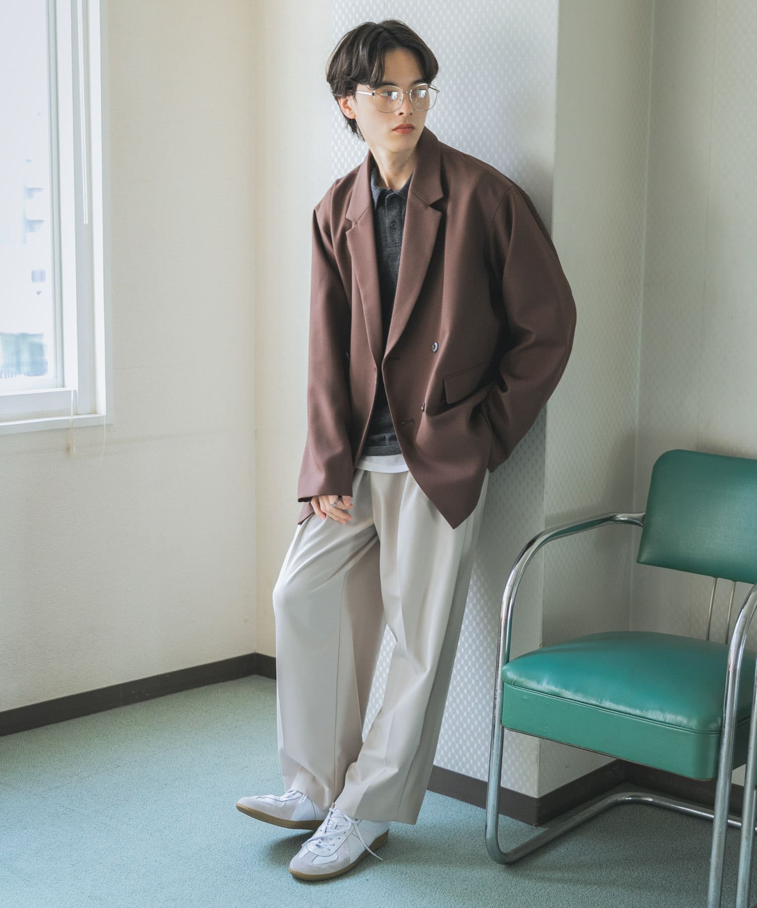 身長：173cm サイズ：L