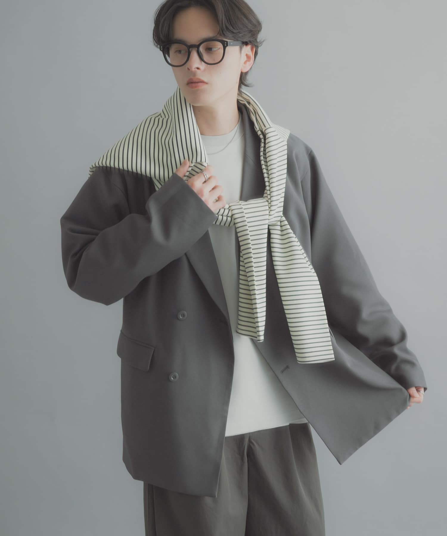 身長：173cm サイズ：L