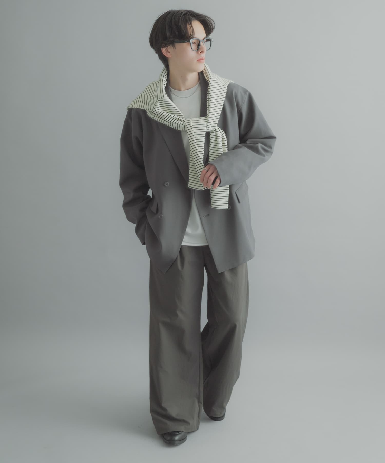 身長：173cm サイズ：L