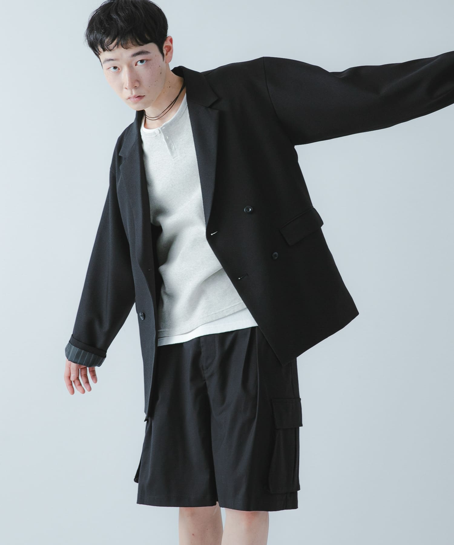 身長：182cm サイズ：L