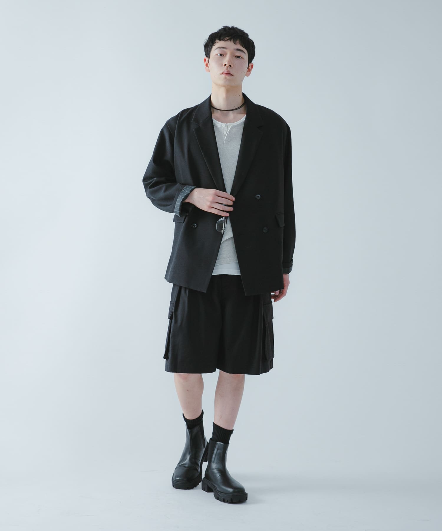 身長：182cm サイズ：L