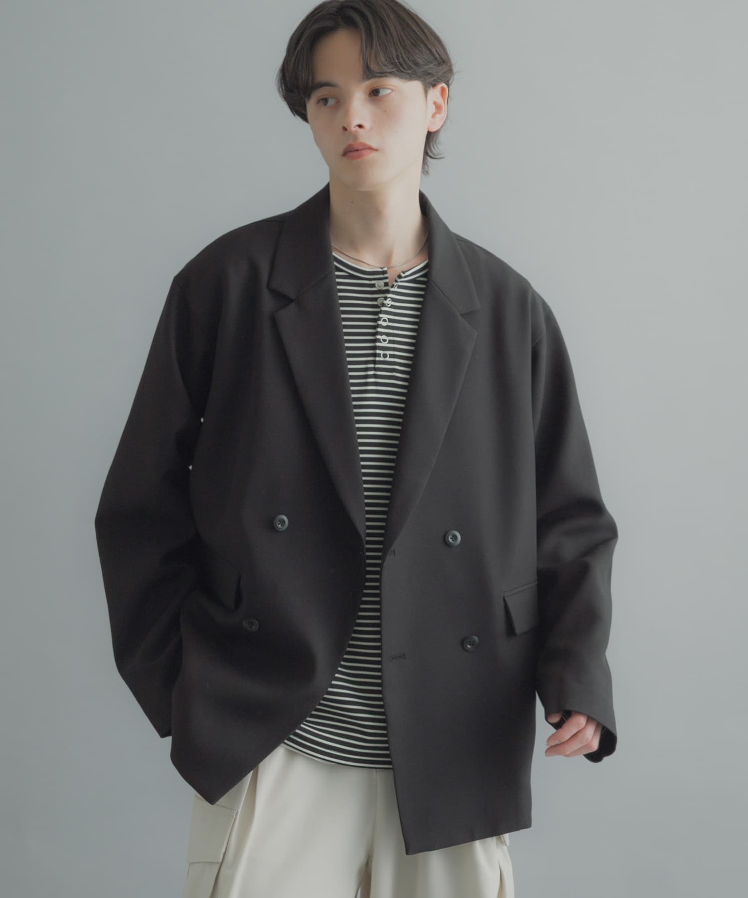 身長：173cm サイズ：L