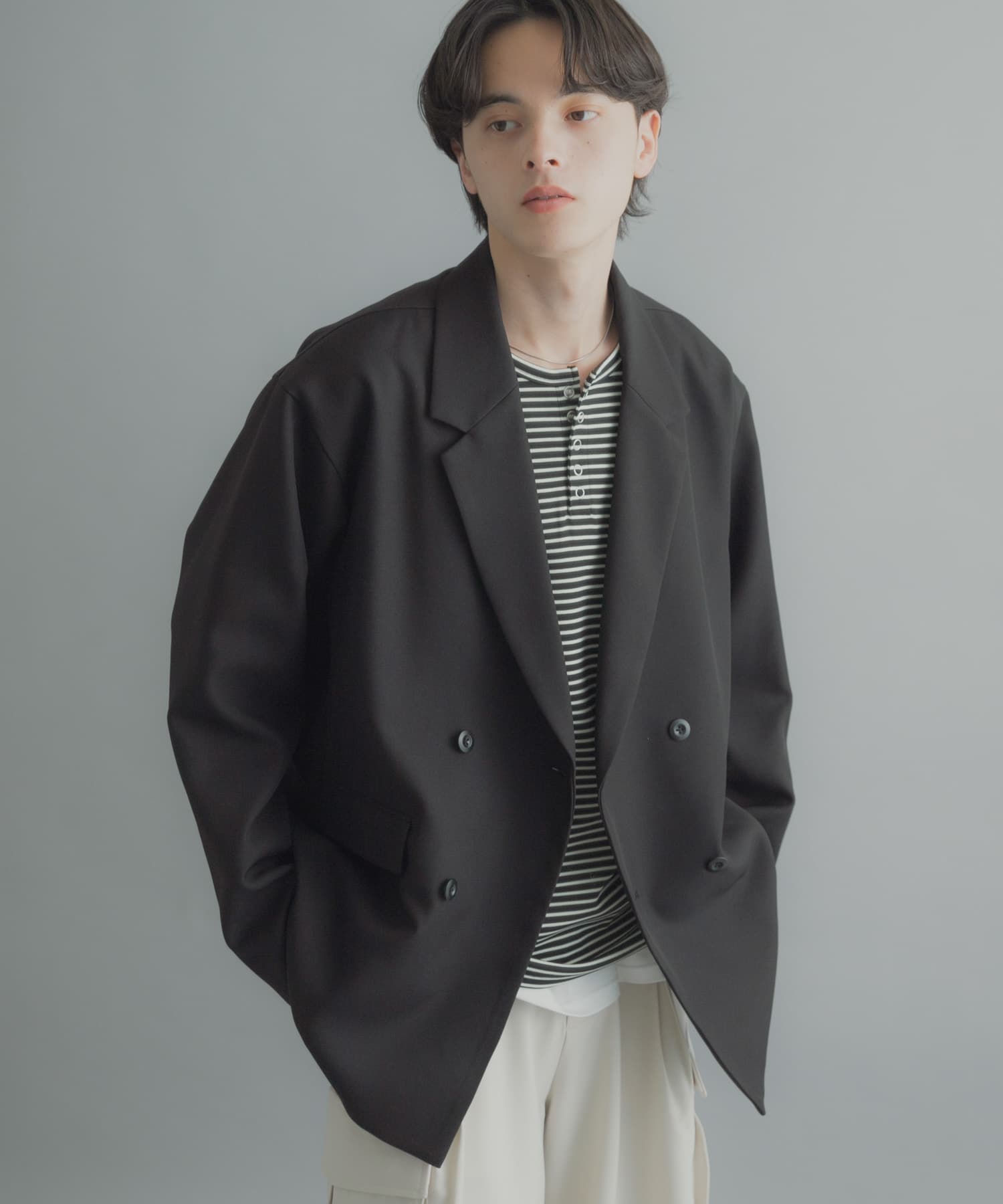 身長：173cm サイズ：L