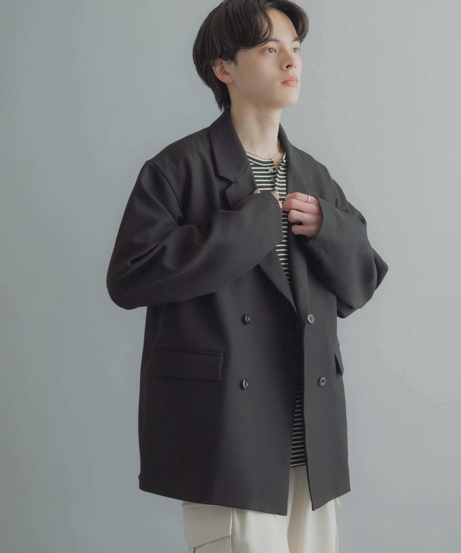 身長：173cm サイズ：L