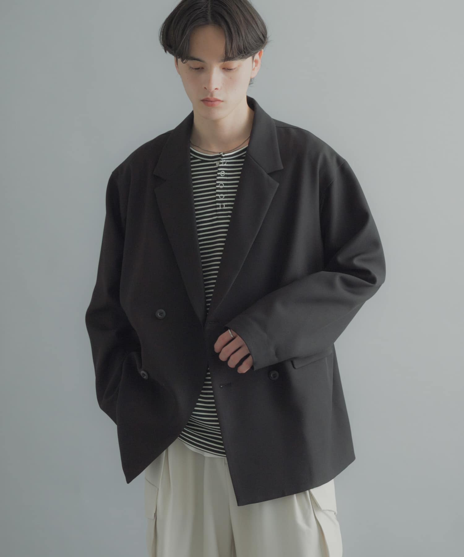 身長：173cm サイズ：L