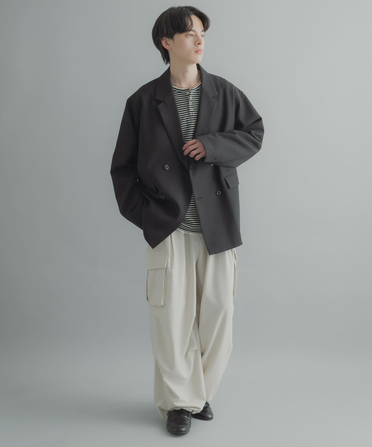 身長：173cm サイズ：L