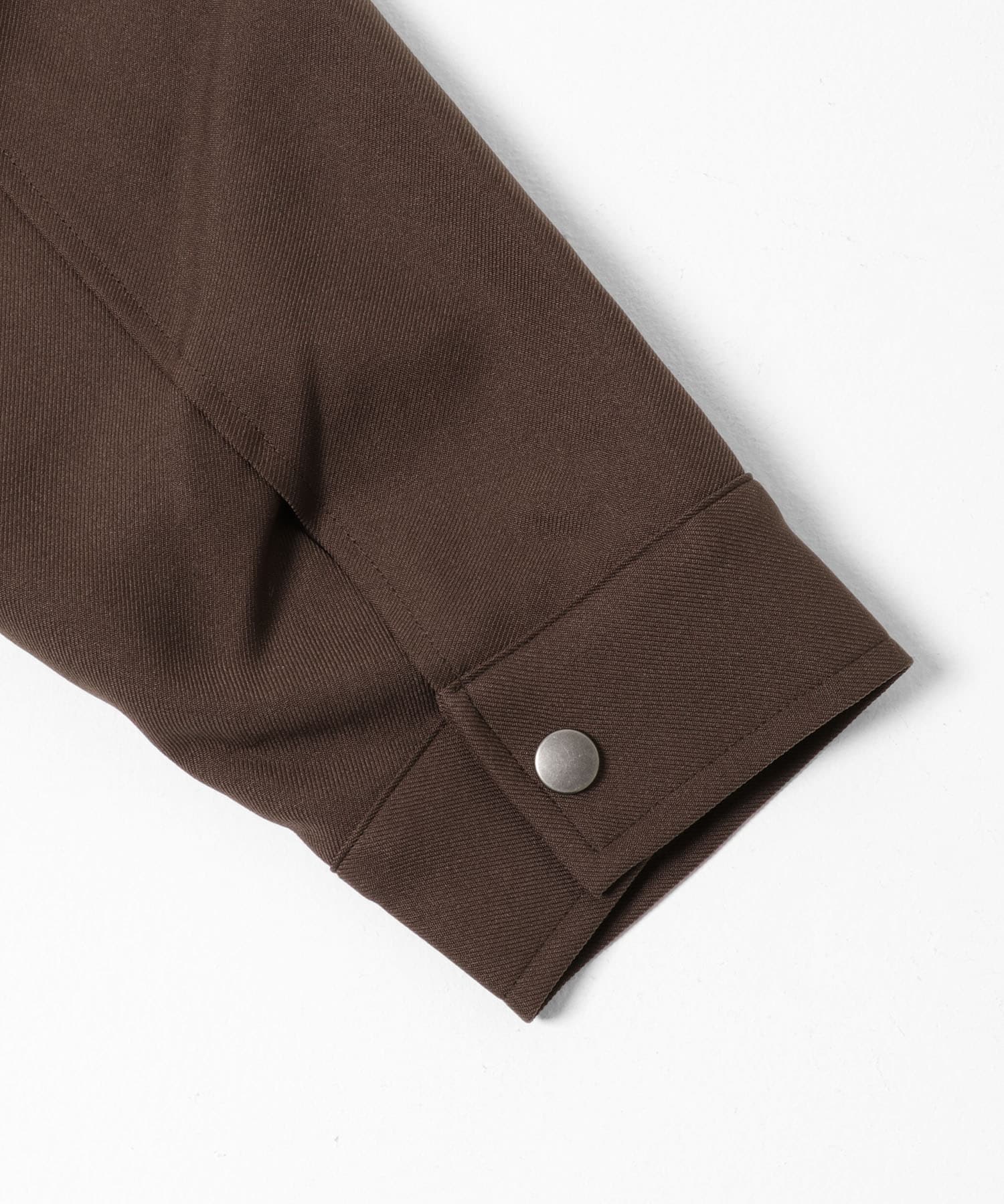 『撥水/防花粉』SKINProofジップブルゾン BROWN M
