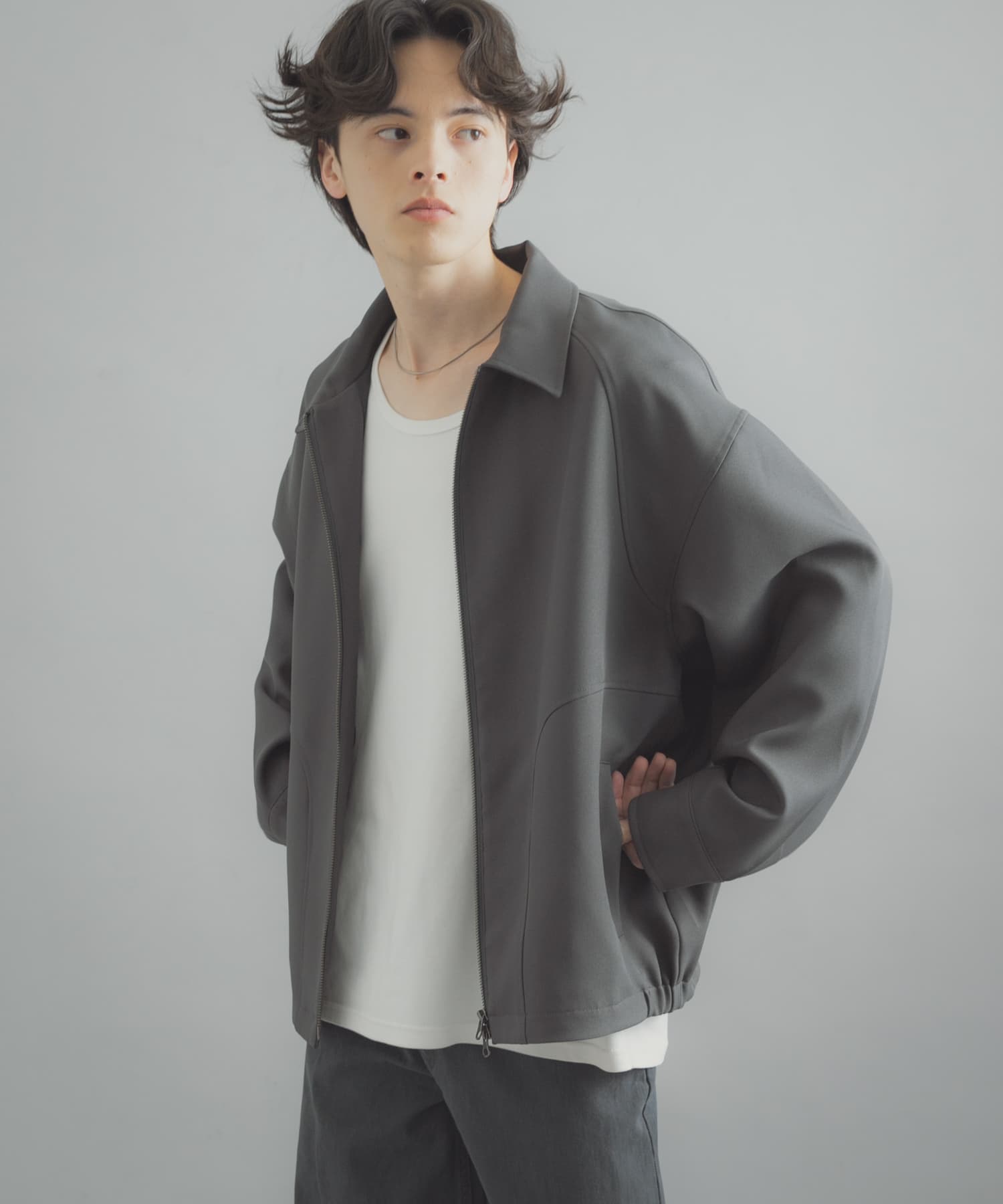 身長：173cm サイズ：L