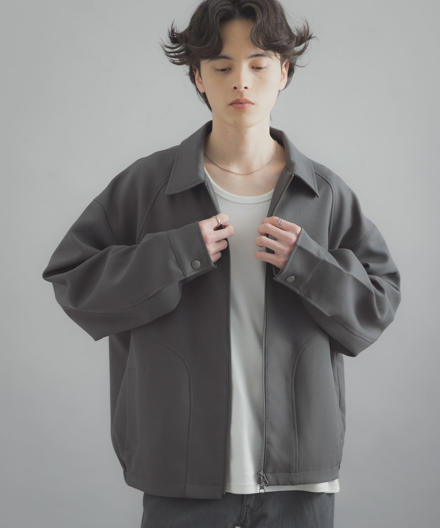 身長：173cm サイズ：L