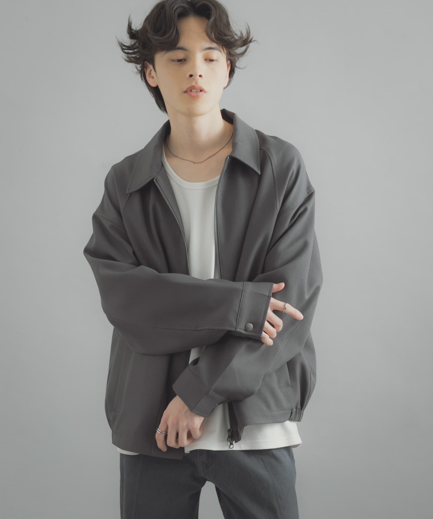 身長：173cm サイズ：L