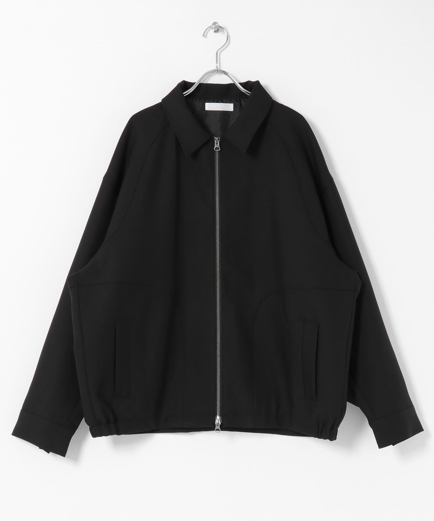 『撥水/防花粉』SKINProofジップブルゾン BLACK M