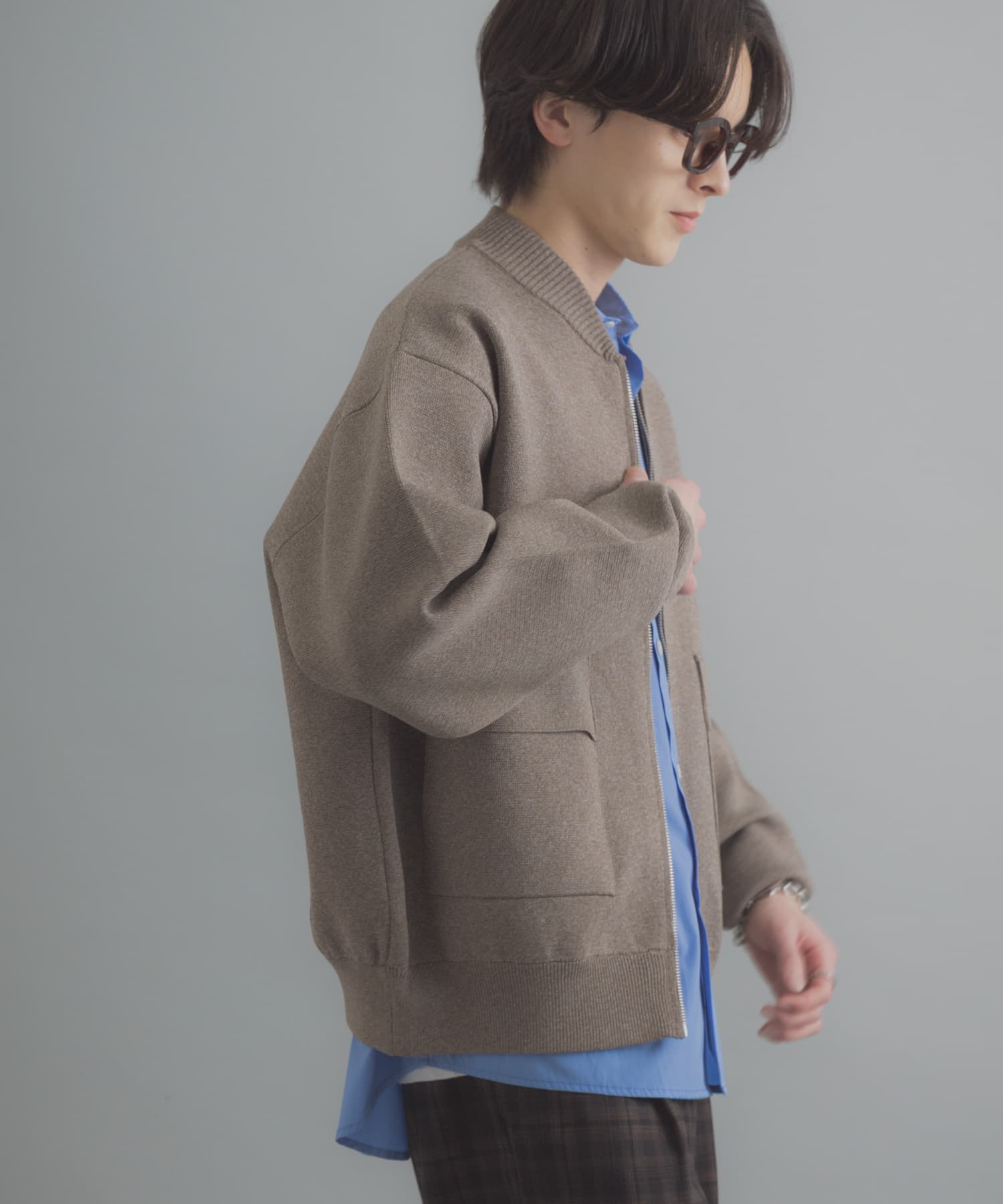 身長：173cm サイズ：L