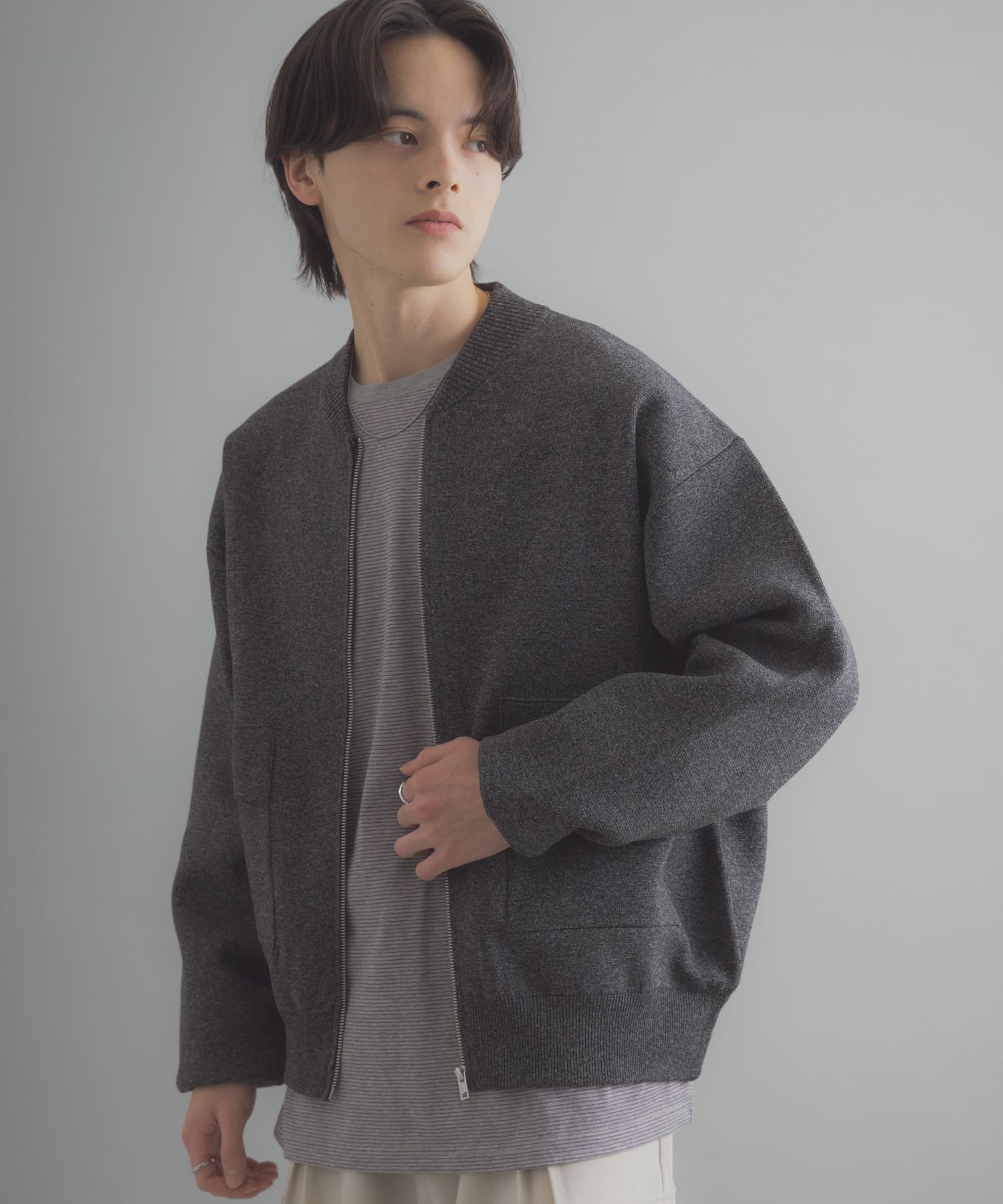 身長：173cm サイズ：L
