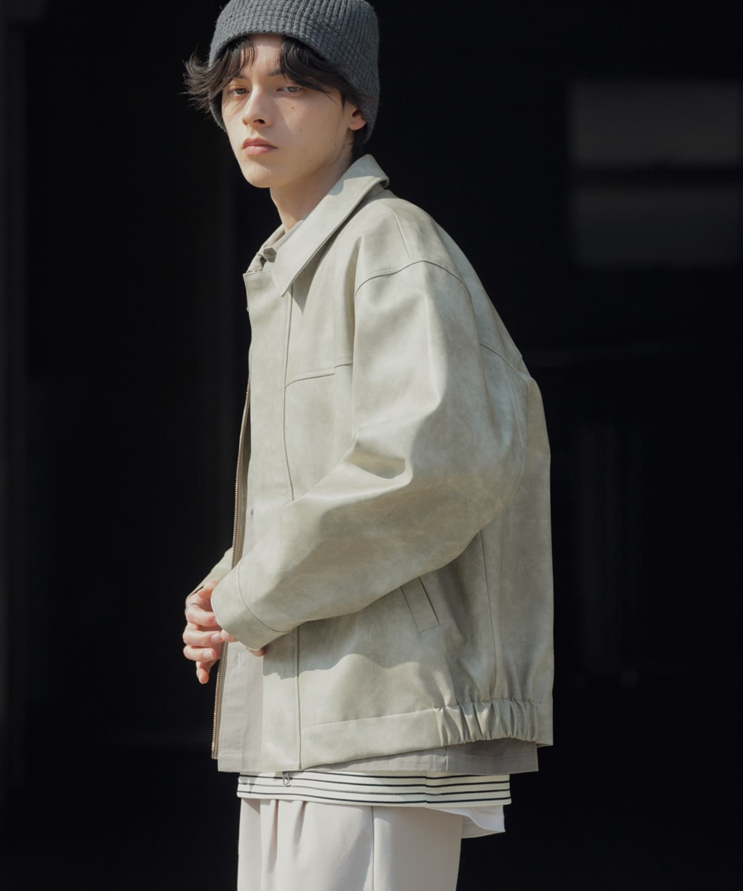 UNTRACE 3レイヤースイングトップ(1 BLACK): アウター｜URBAN RESEARCH