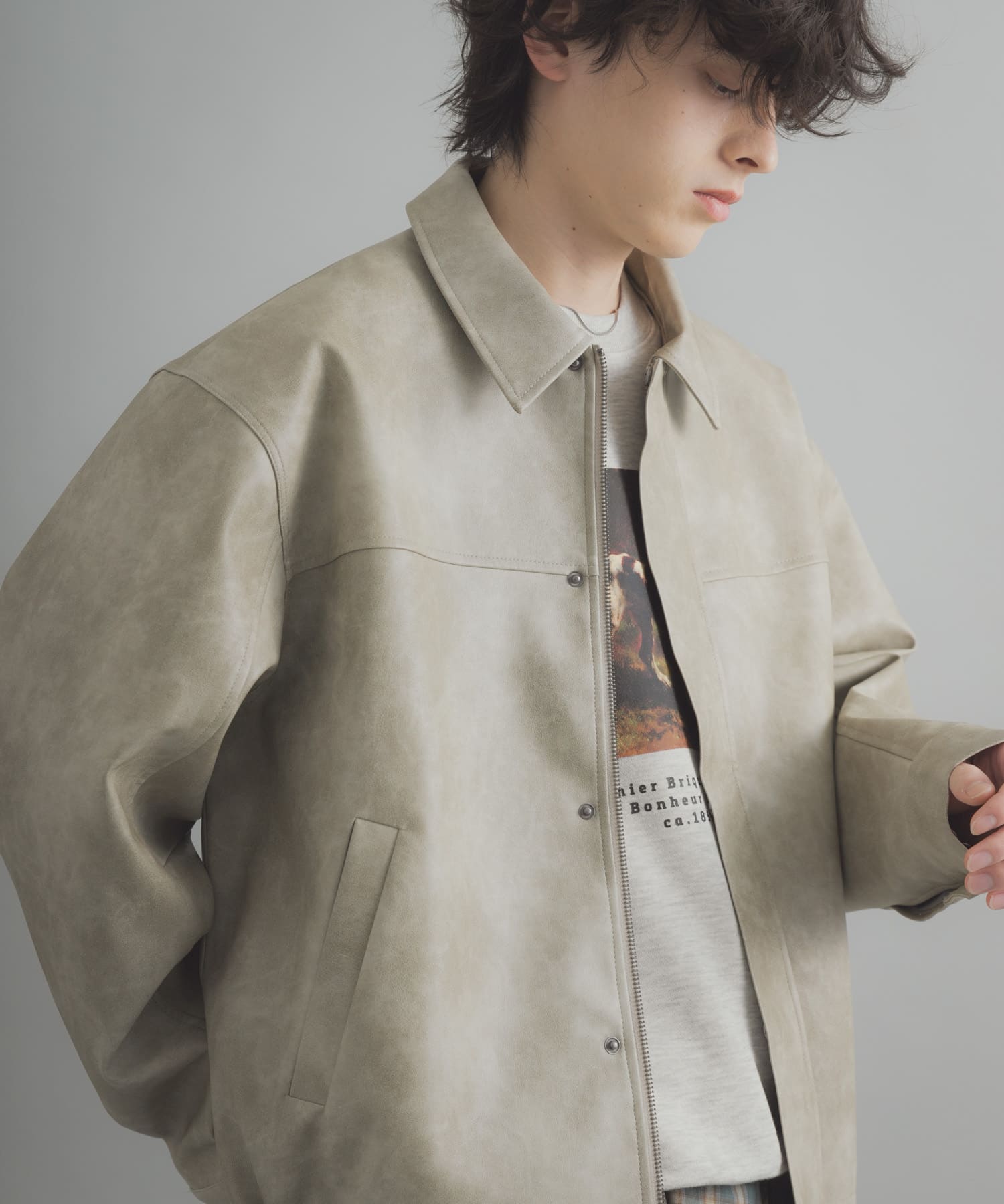 身長 : 173cm サイズ : L