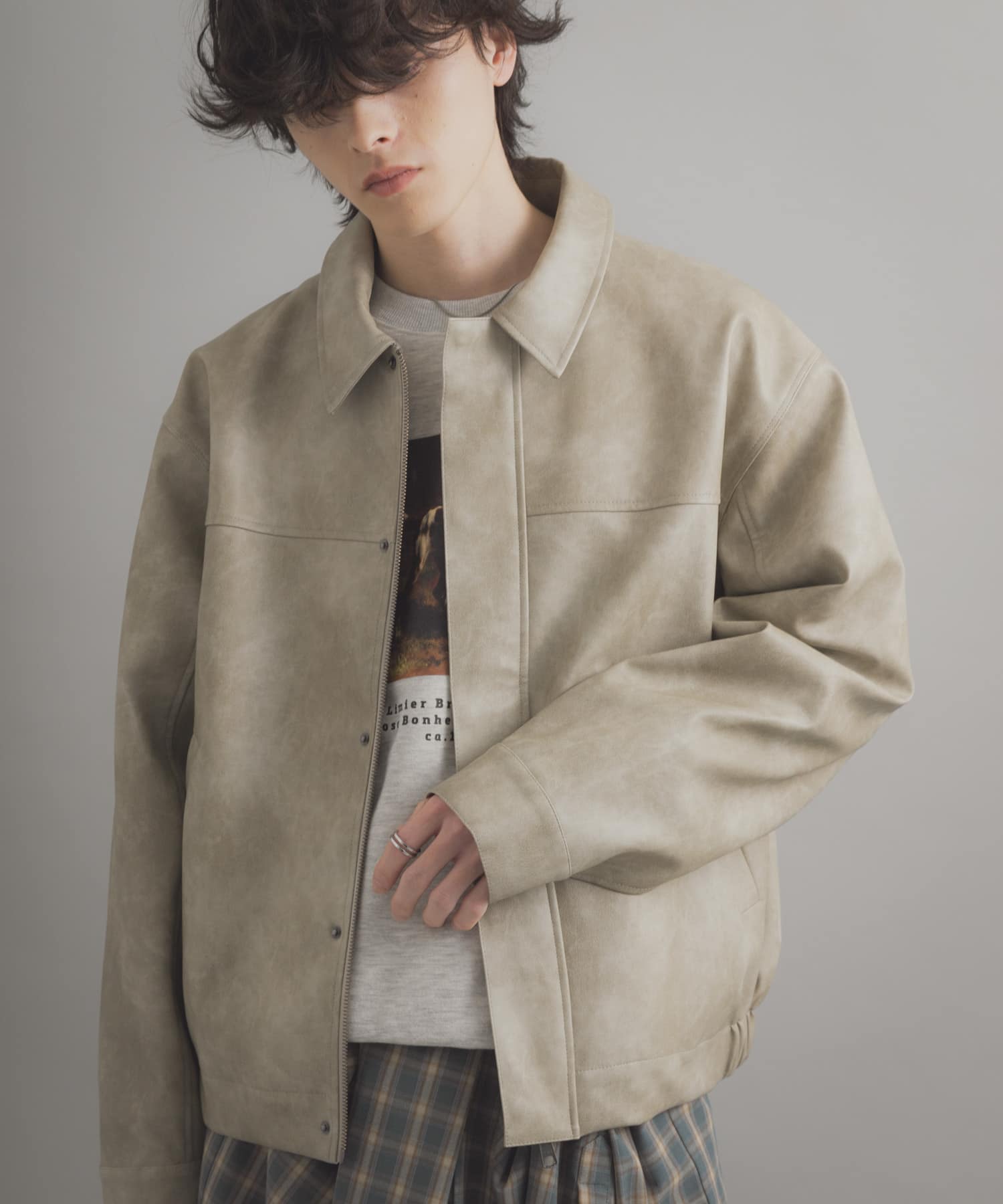 身長 : 173cm サイズ : L