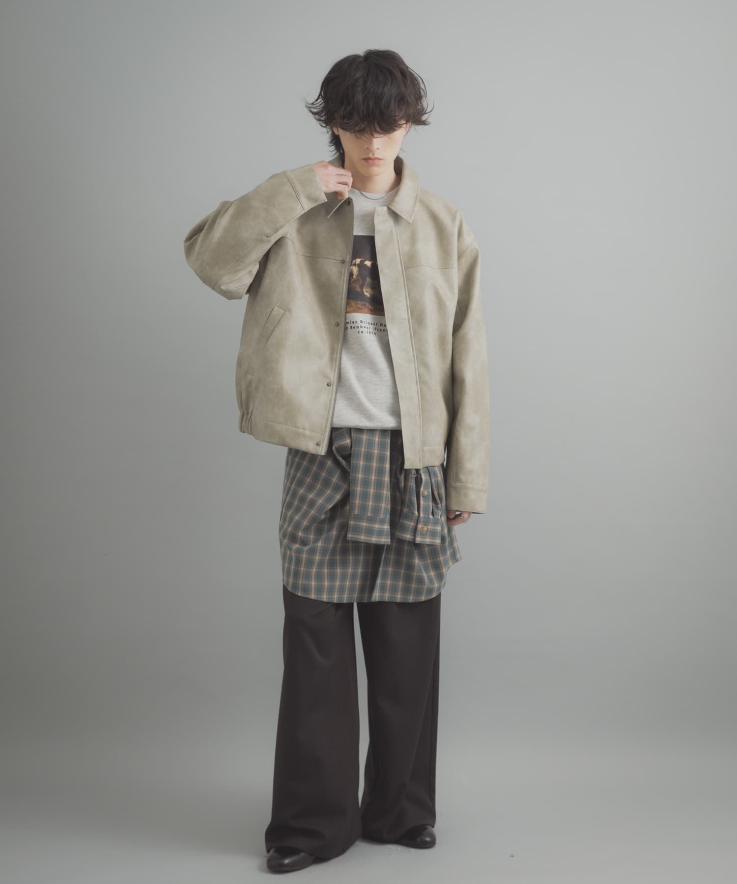 身長 : 173cm サイズ : L