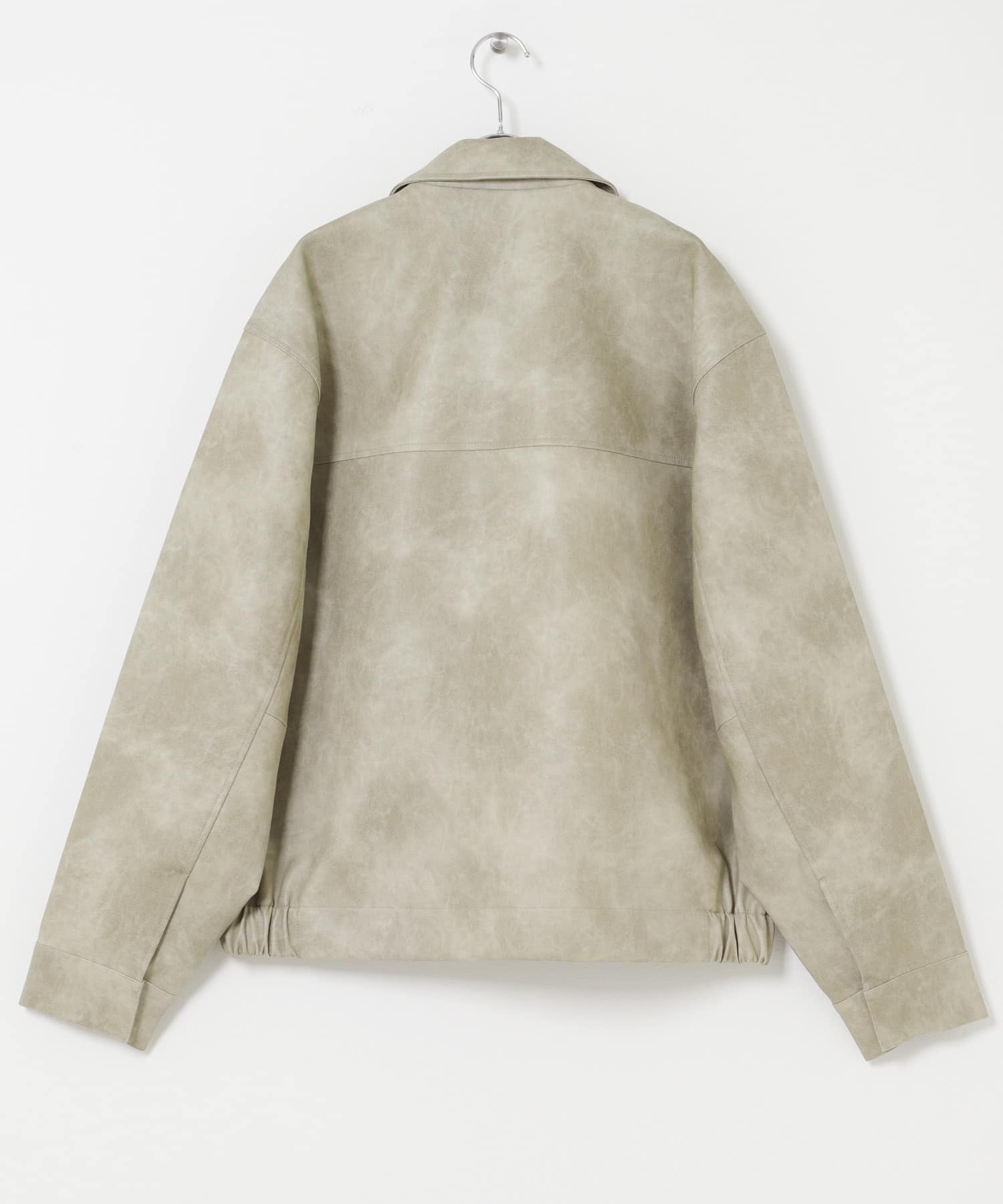 FLジップブルゾン GREIGE M