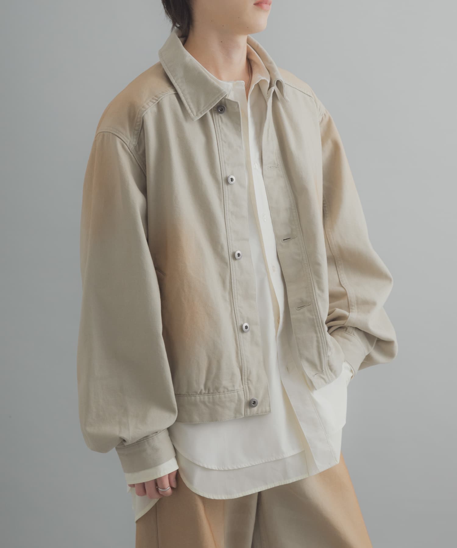 身長：173cm サイズ：L