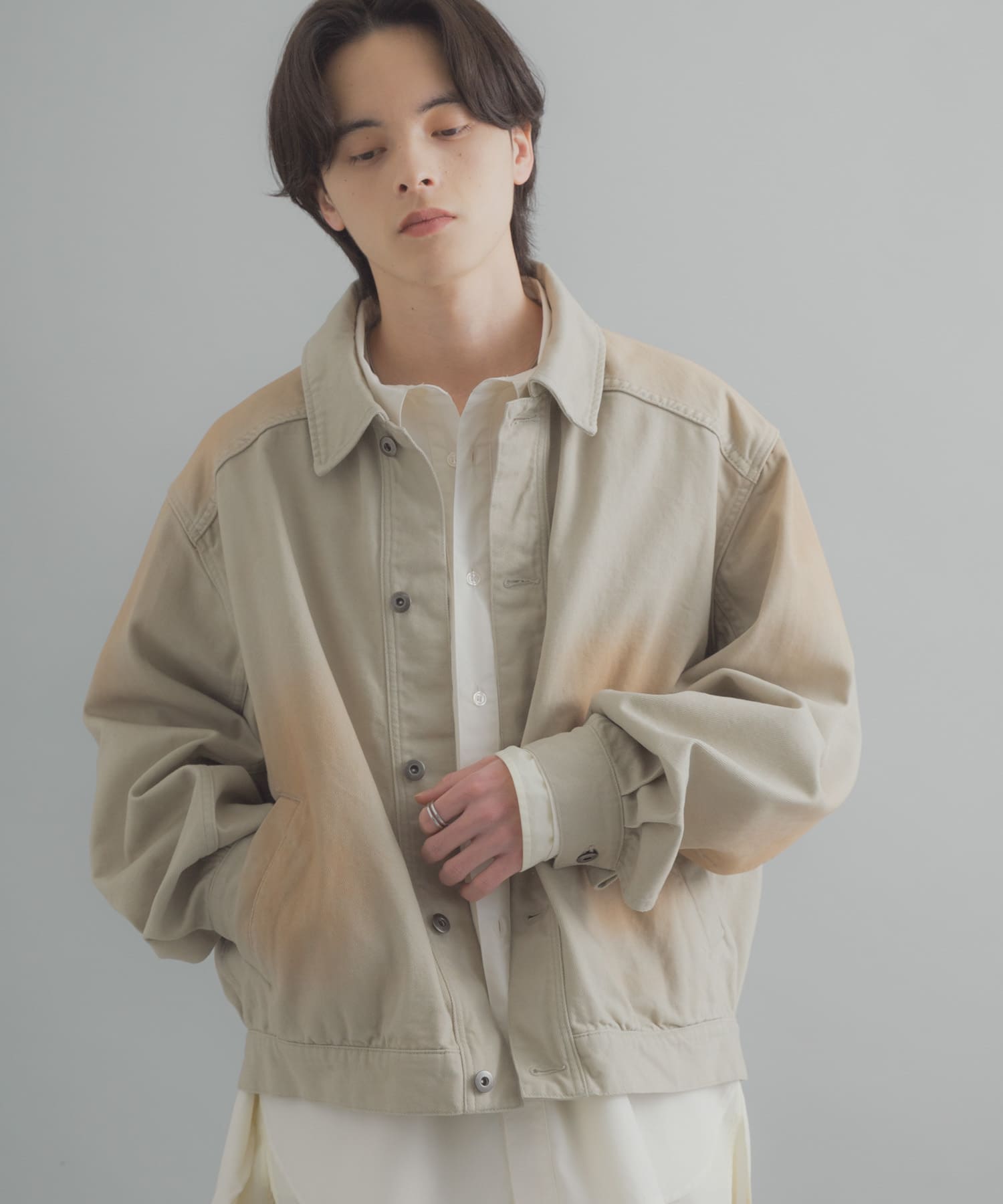 身長：173cm サイズ：L