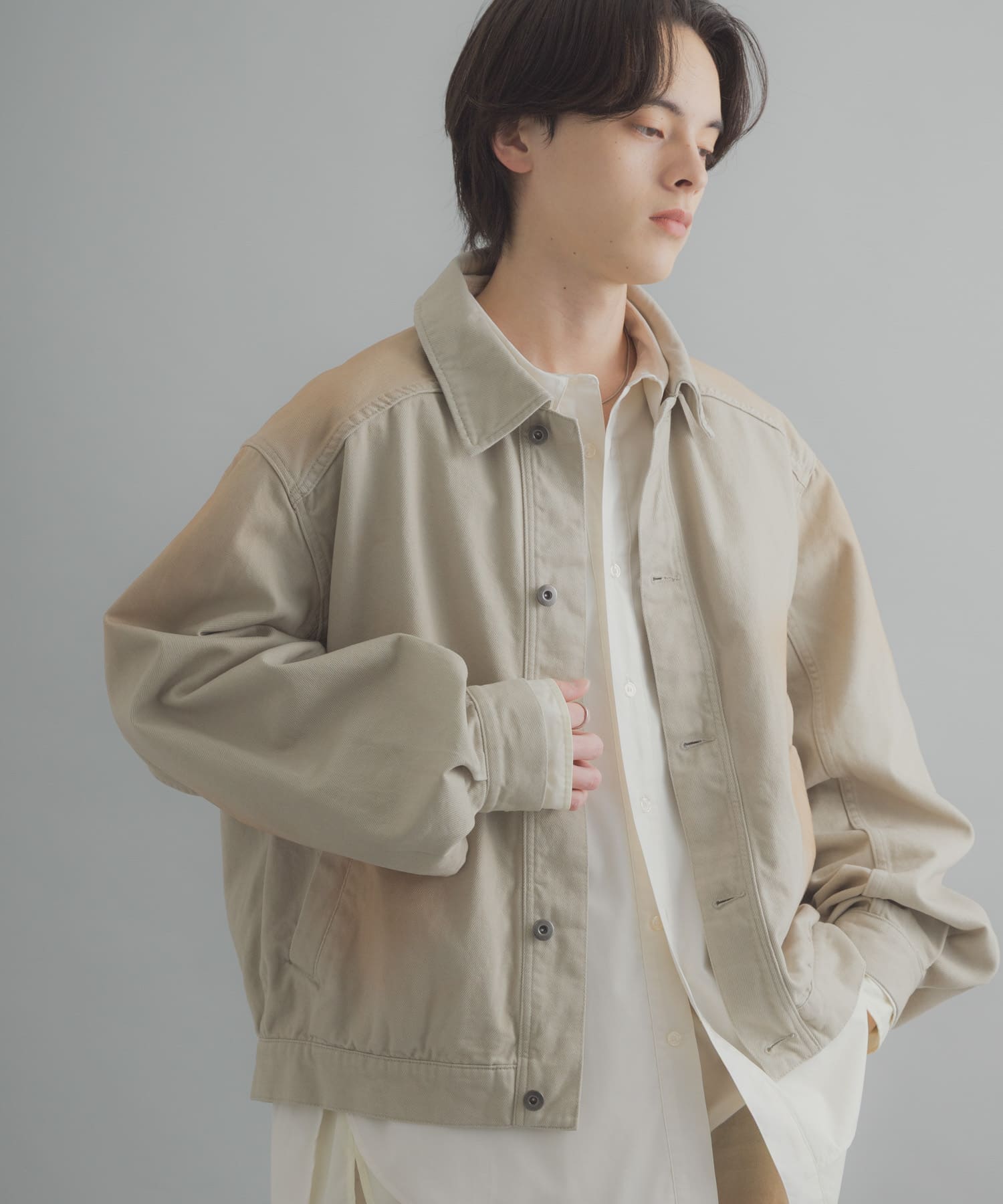 身長：173cm サイズ：L