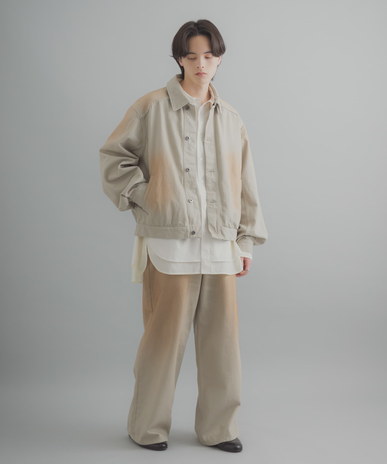 身長：173cm サイズ：L