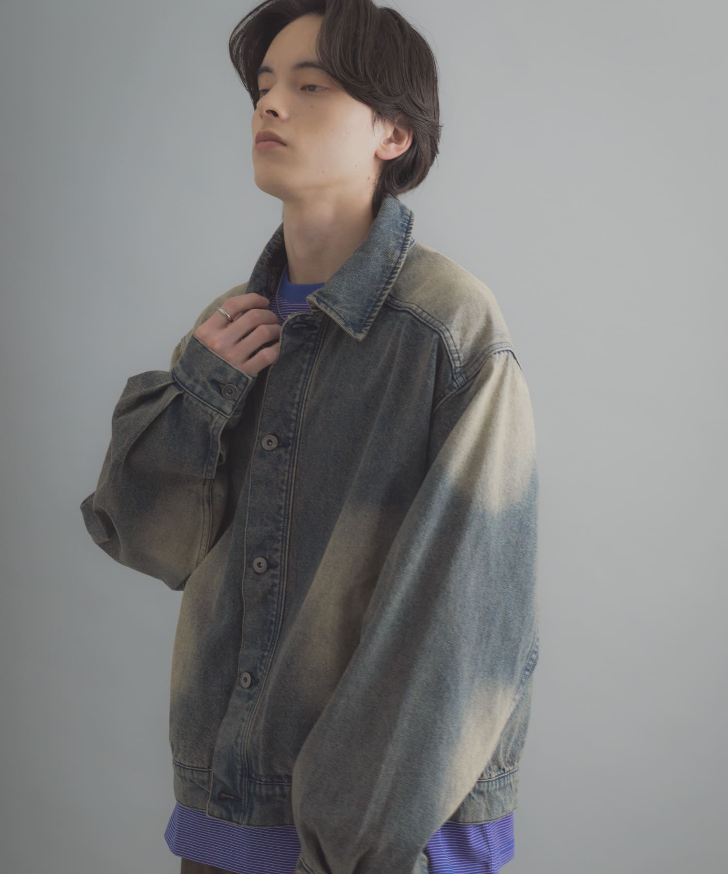 身長：173cm サイズ：L