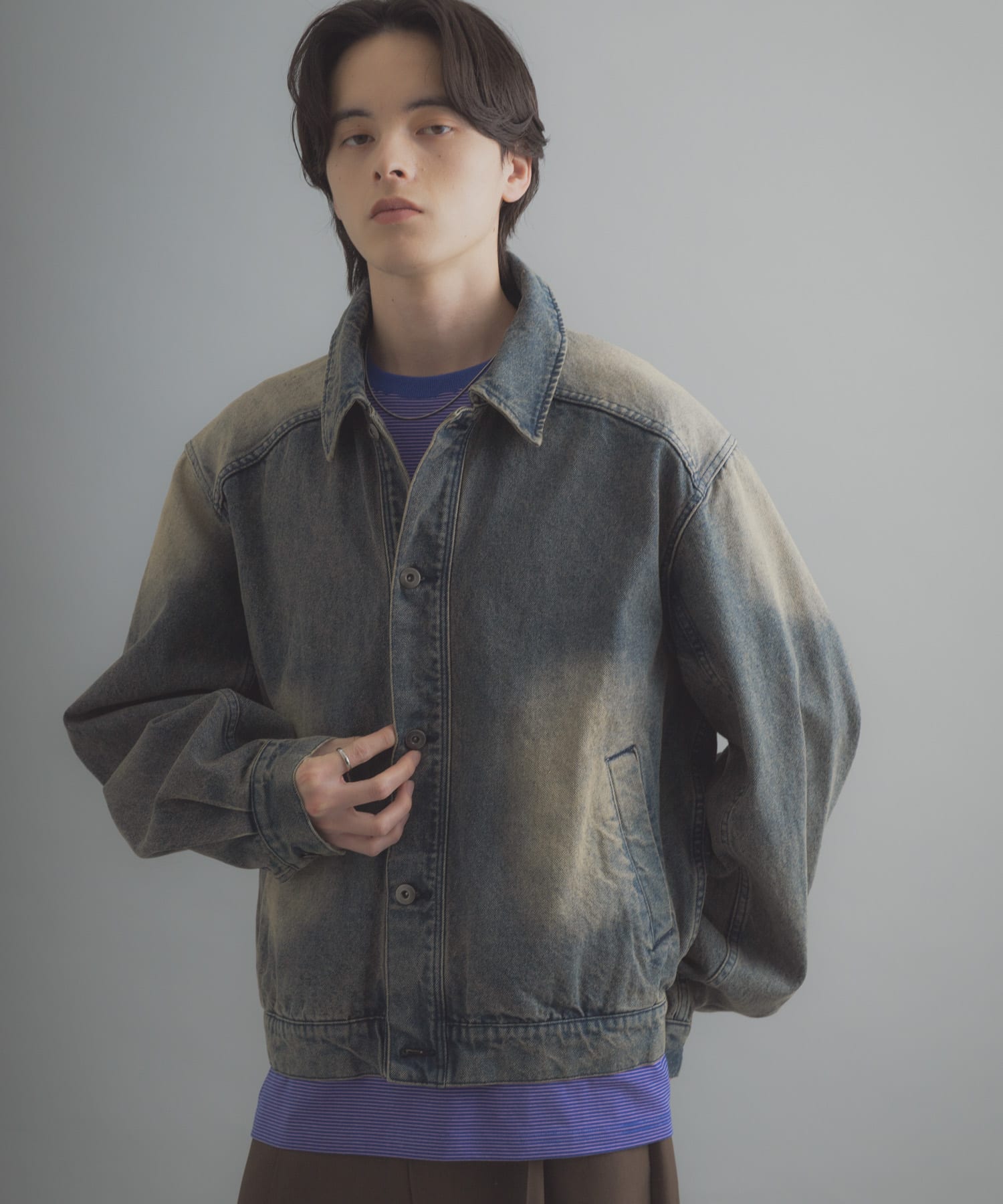 身長：173cm サイズ：L