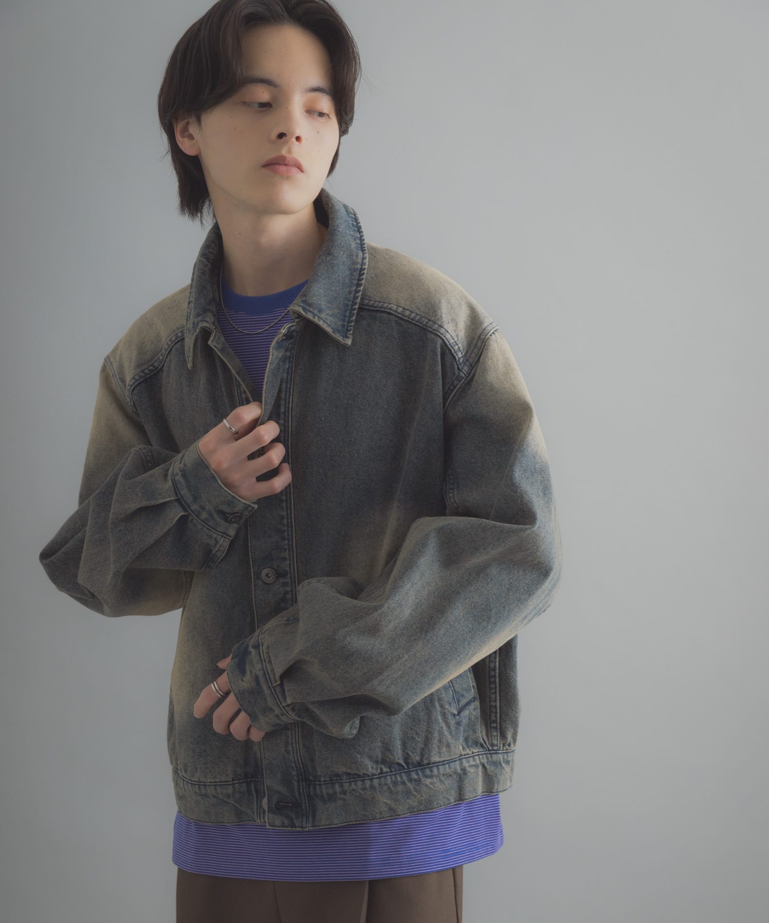 身長：173cm サイズ：L