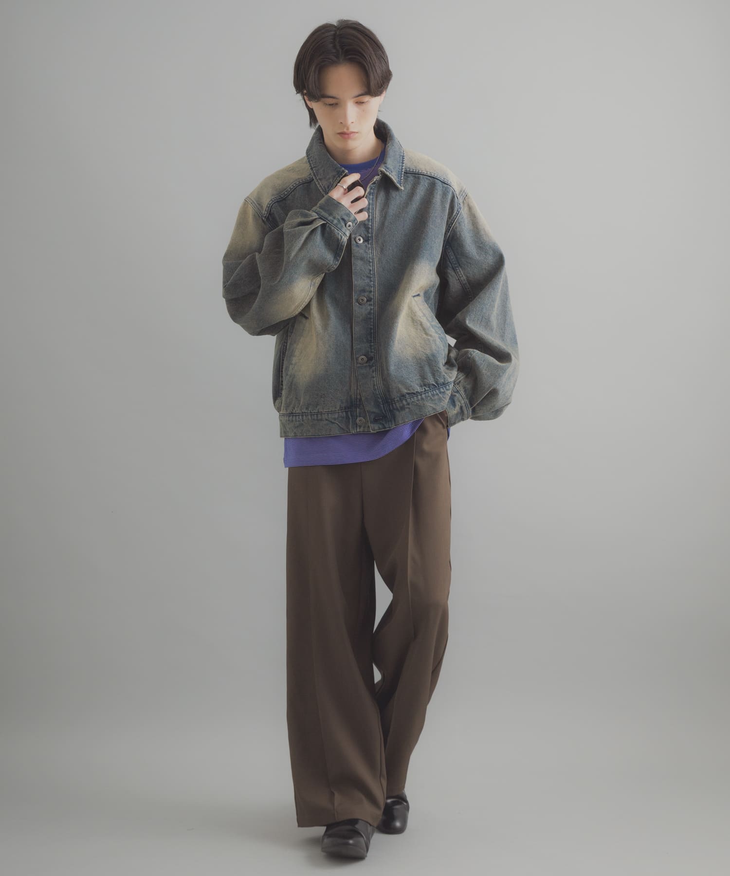 身長：173cm サイズ：L